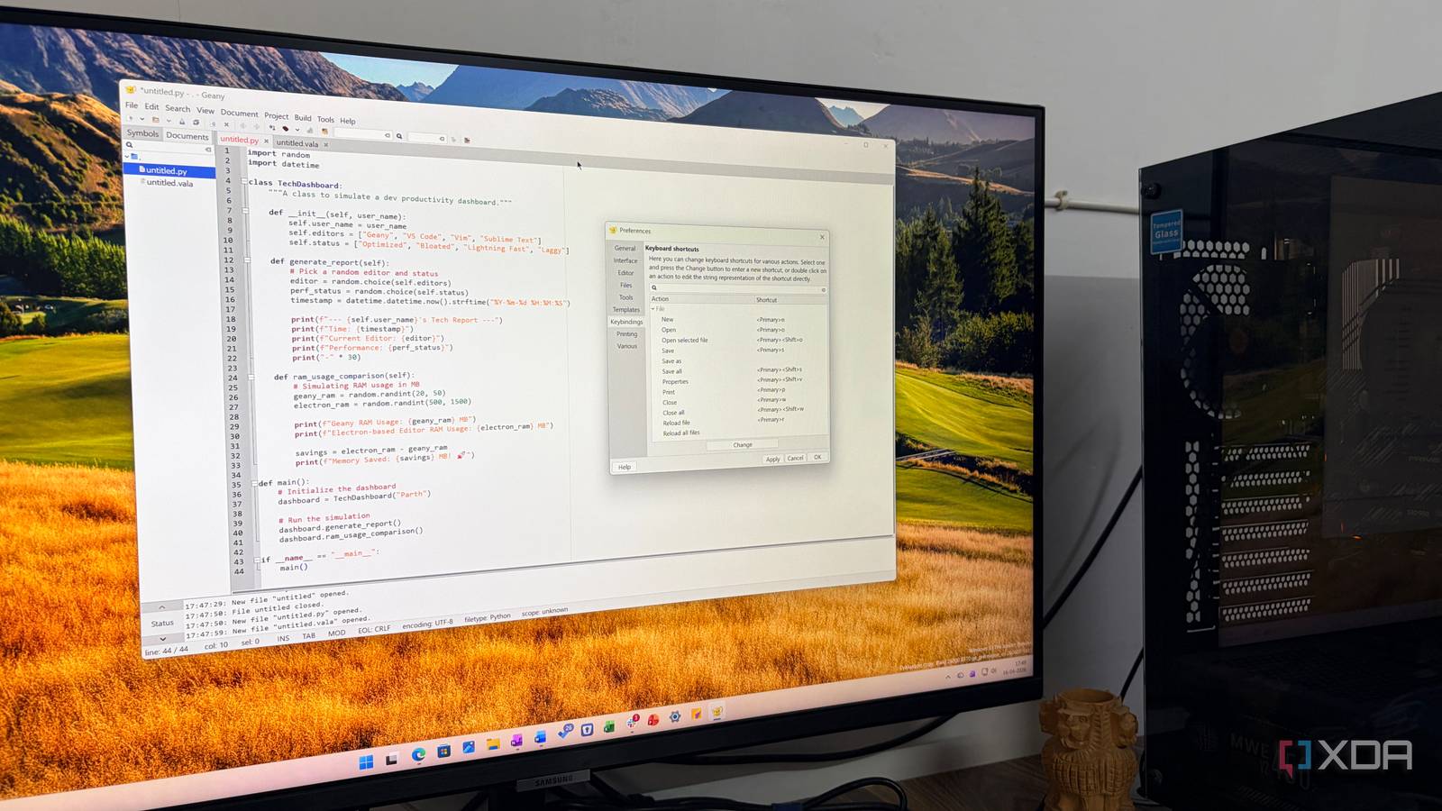 I love this lightweight VS Code alternative, and it even supports plugins