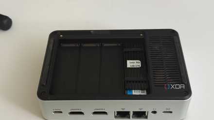 GMKtec NucBox G9 NAS MFF Mini PC NVMe slots