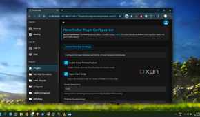 screenshot of hovertrailer preview settings