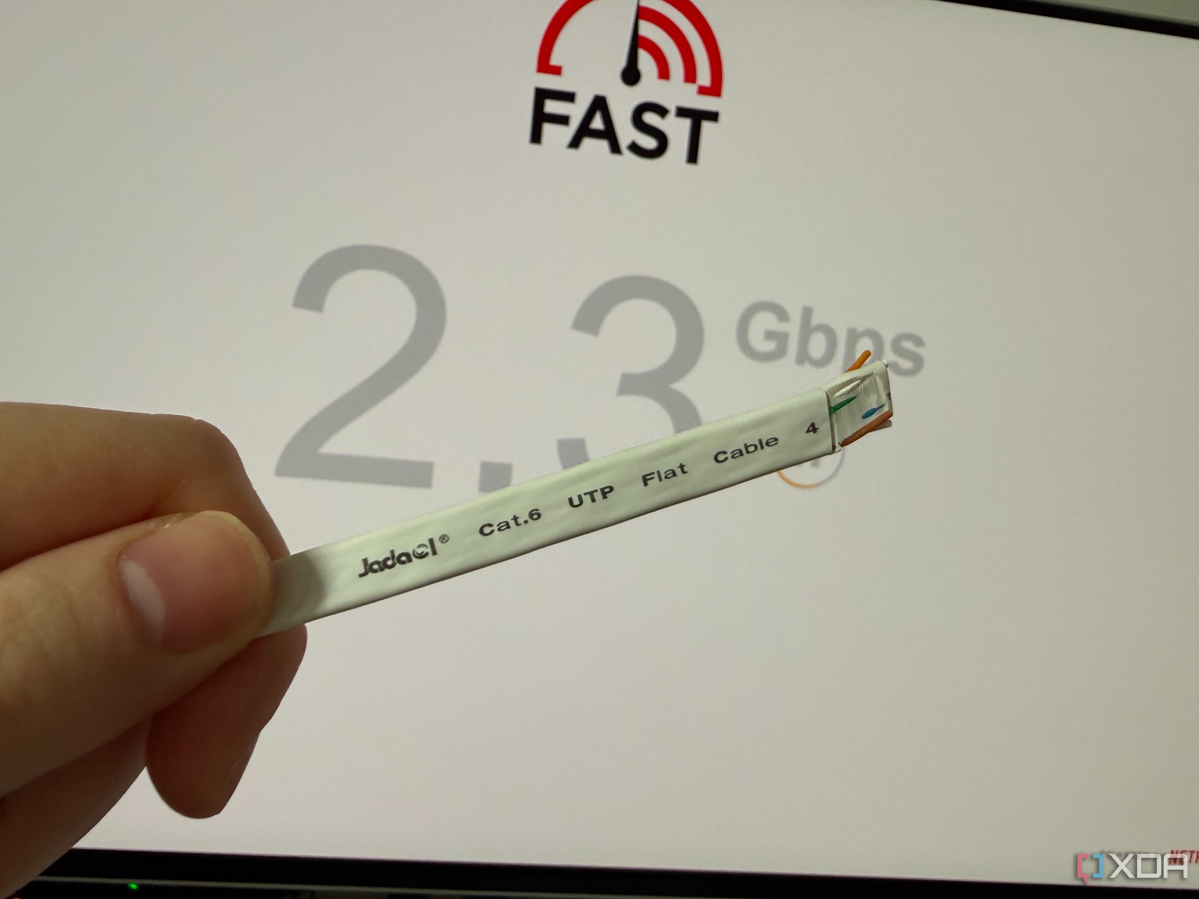 Flat Ethernet cables look great — but there’s a catch