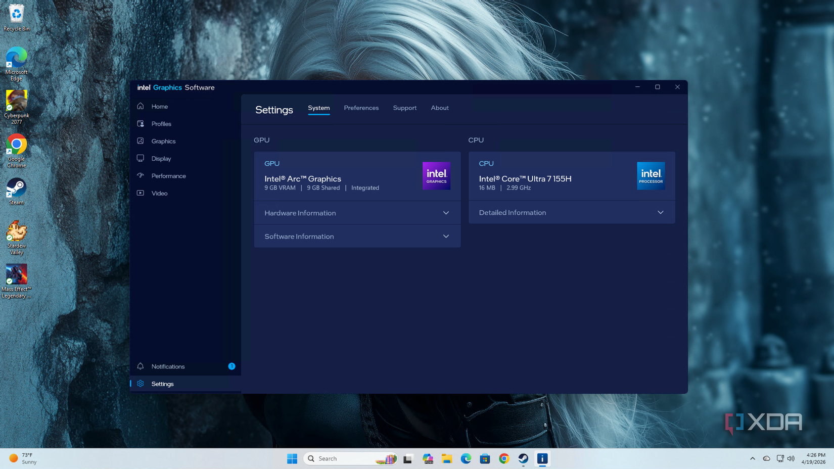 I ran Cyberpunk 2077 inside a Proxmox VM on a mini PC, and it