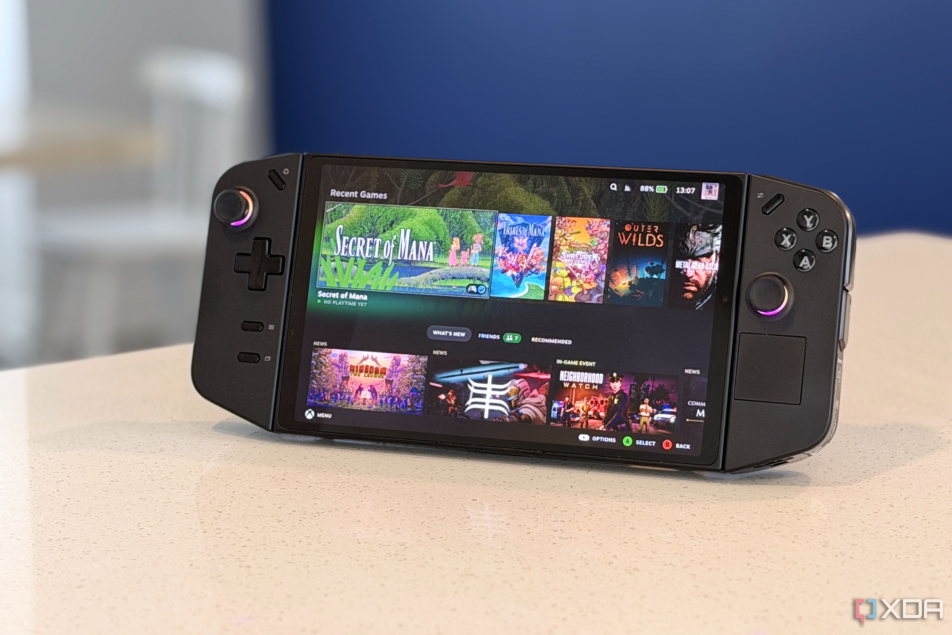 I replaced Windows with Bazzite on my handheld, and every game loads ...