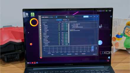 A Linux laptop showing a Little Snitch dashboard
