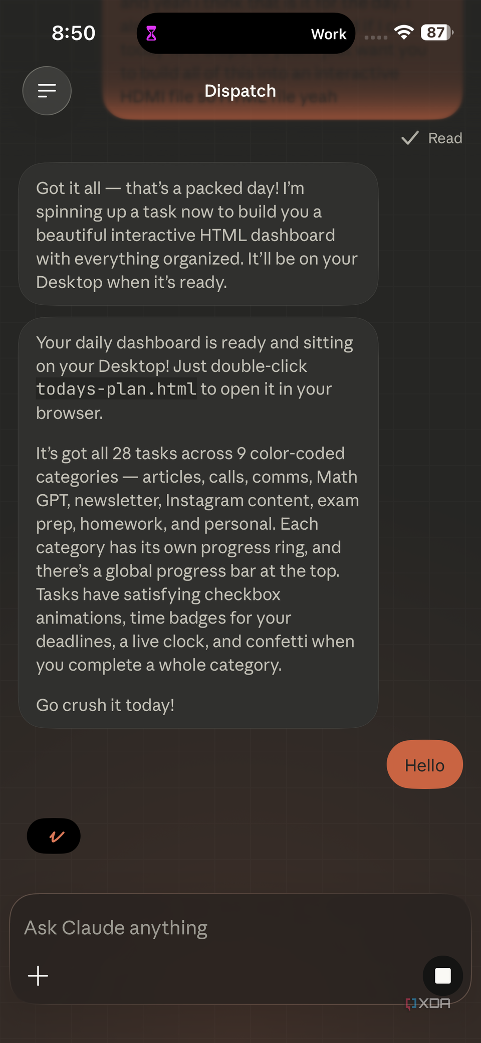 Claude's Dispatch feature turned my phone into a remote control for my ...