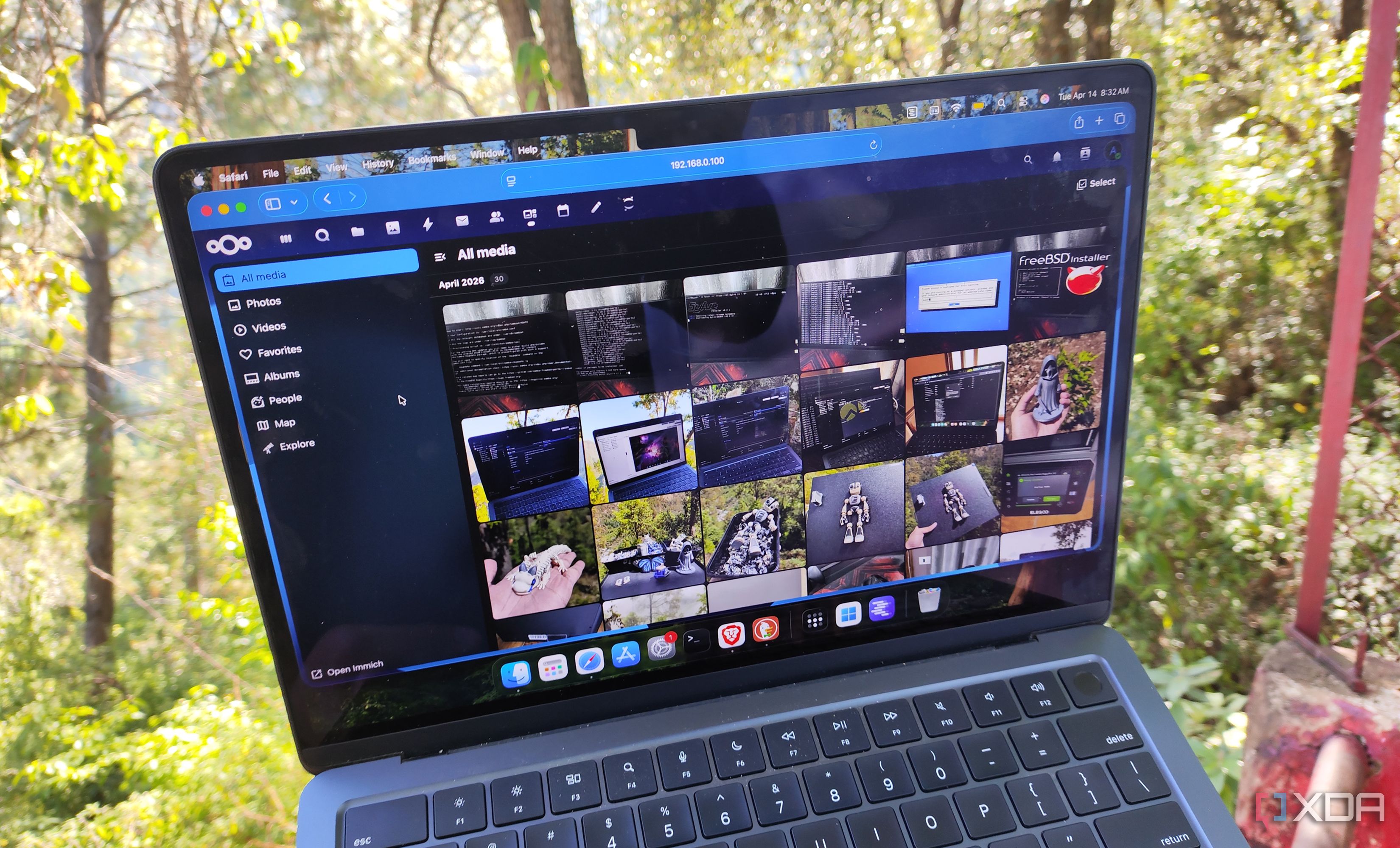 Using the Immich integration on Nextcloud
