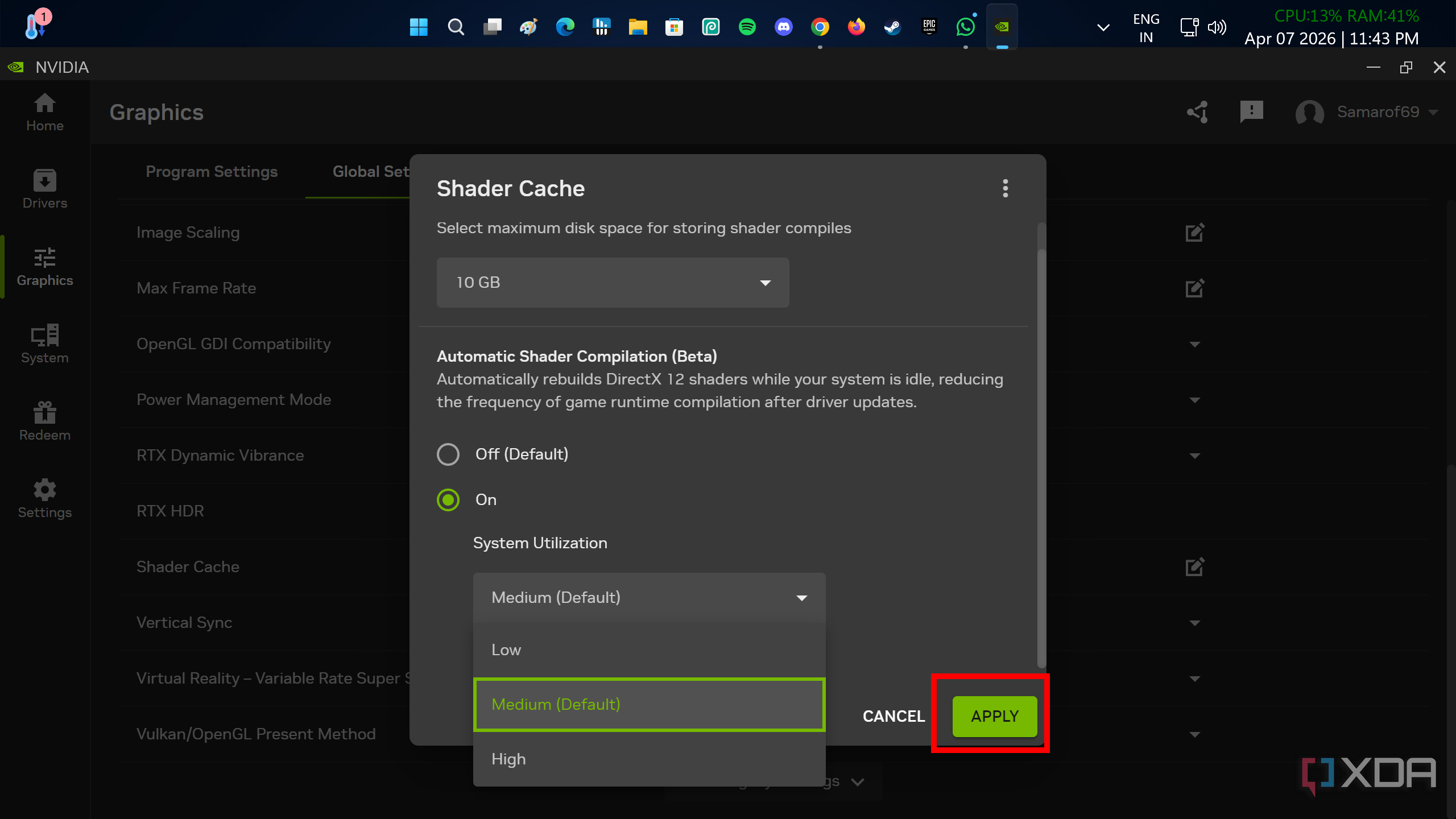 I change these 5 GPU settings on every new PC for maximum performance ...