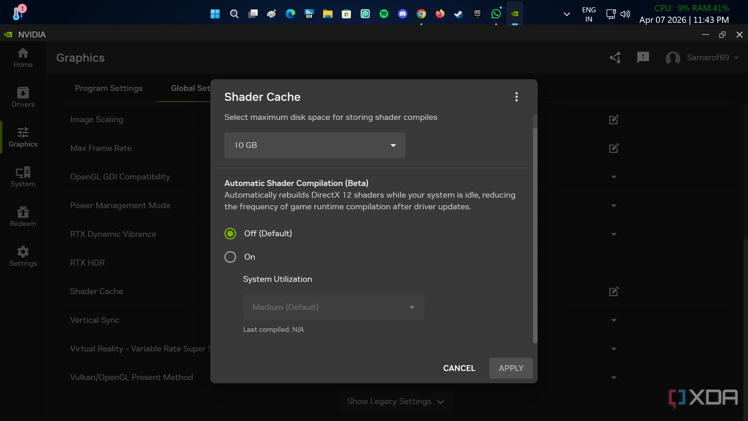 I change these 5 GPU settings on every new PC for maximum performance ...