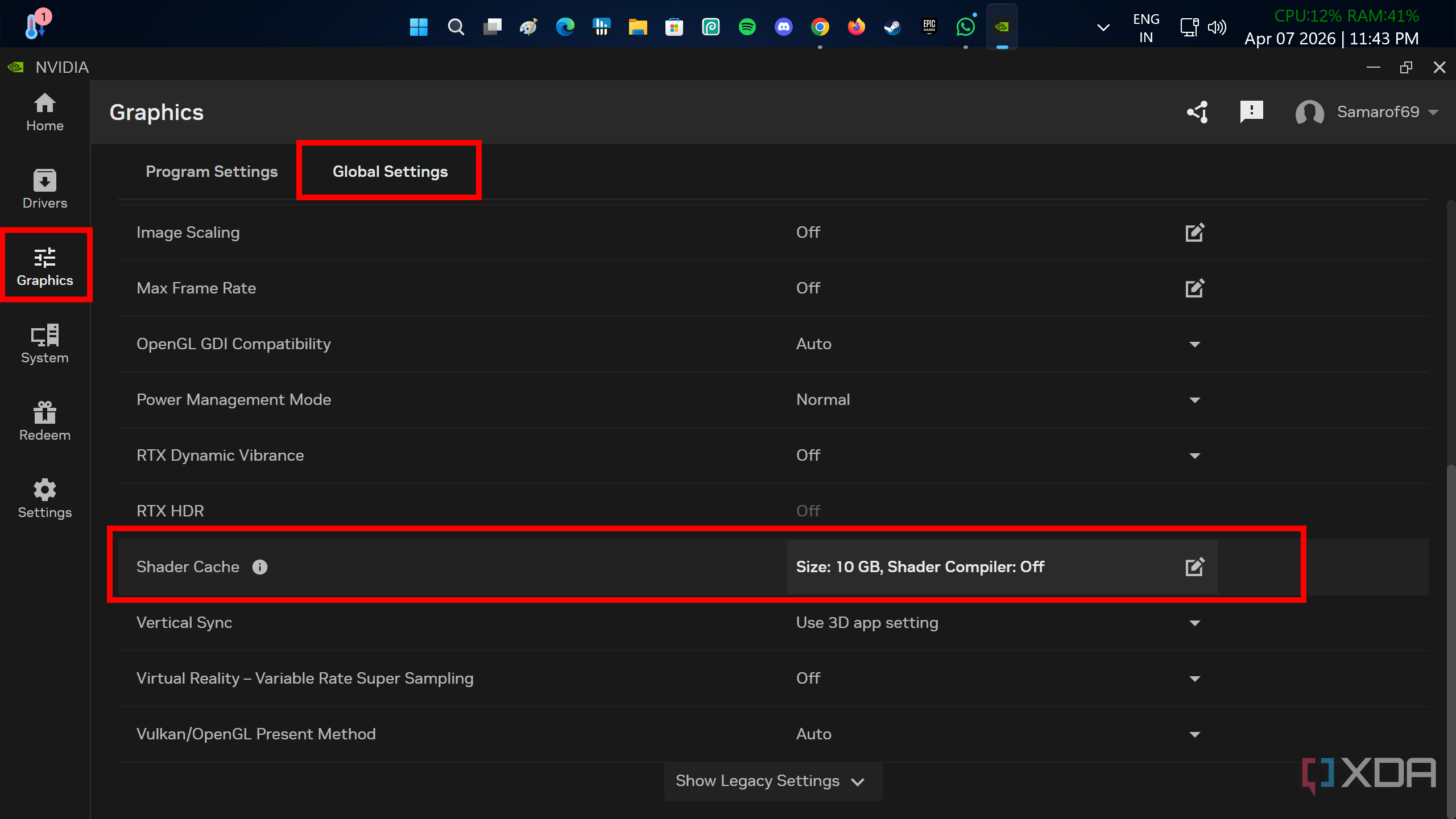 I change these 5 GPU settings on every new PC for maximum performance ...