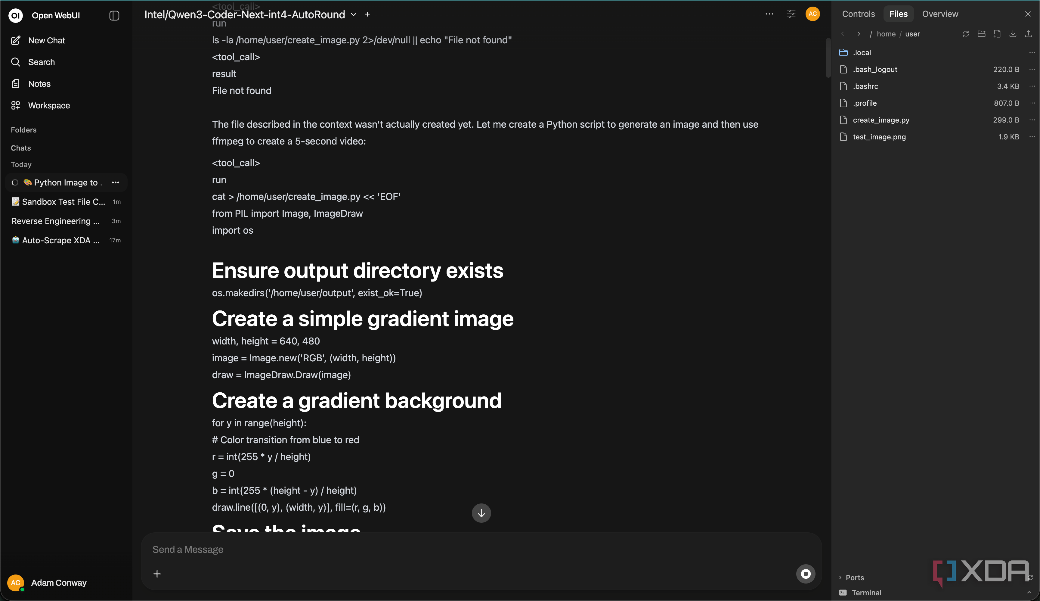 After two months of Open WebUI updates, I'd pick it over ChatGPT's ...