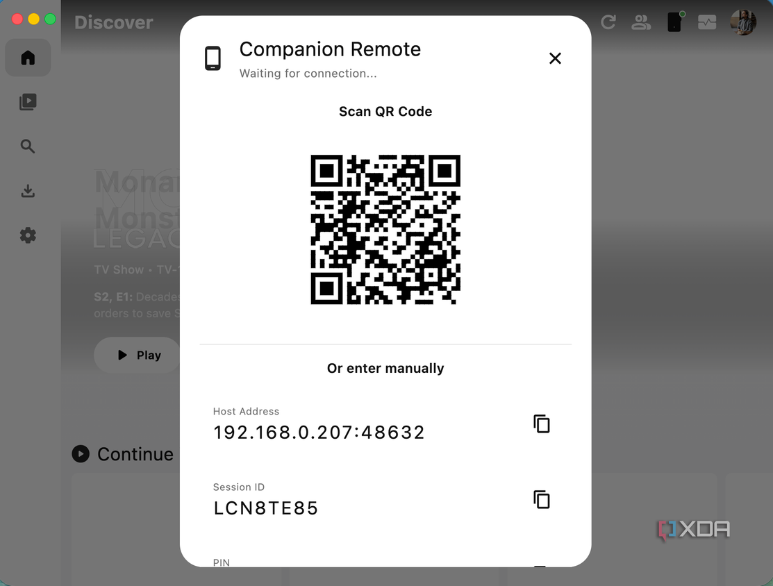 Plezy companion remote