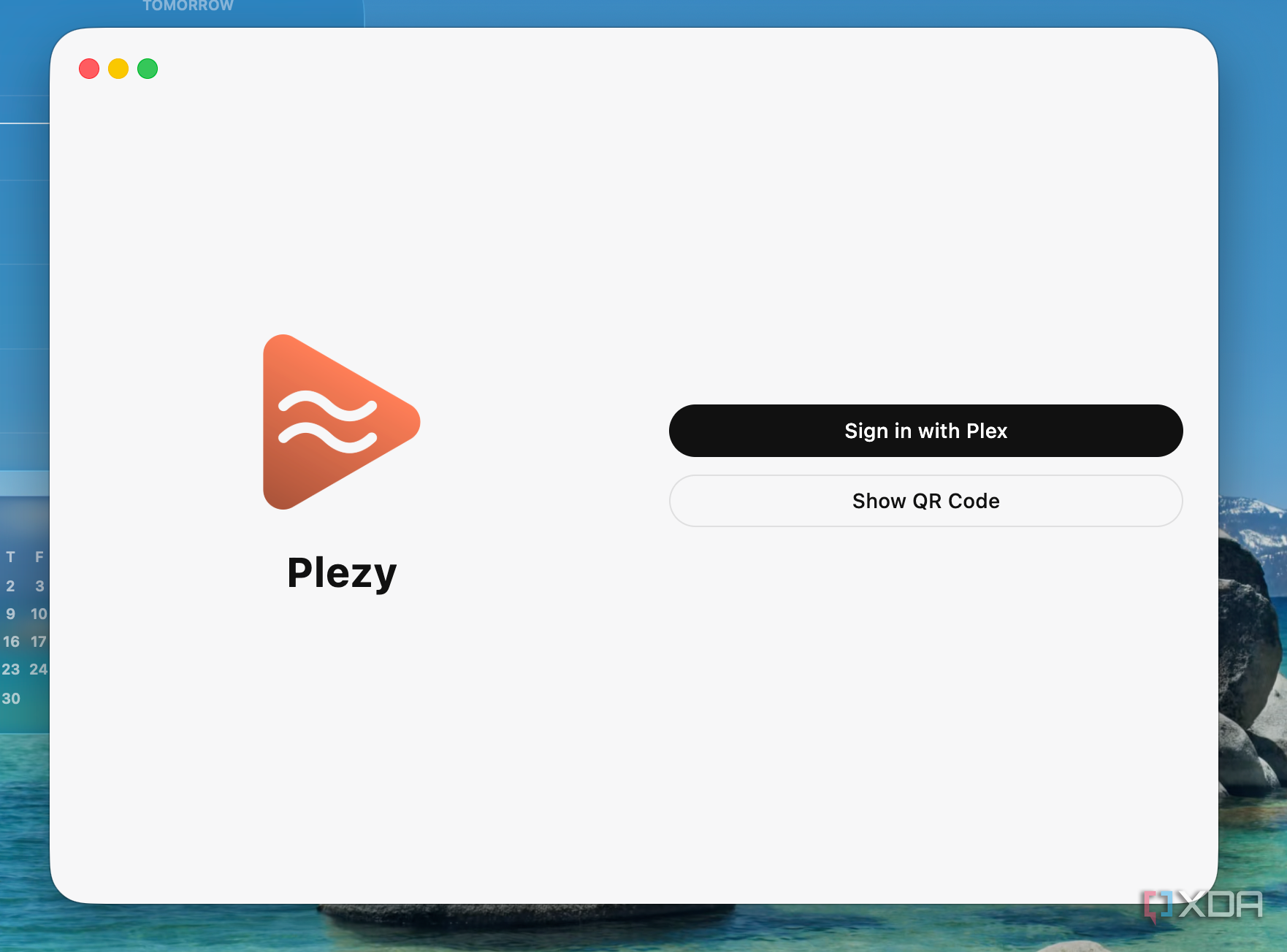 Plezy sign in
