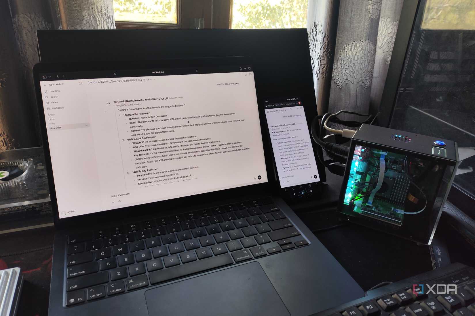 Running a llama.cpp server on a Raspberry Pi