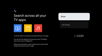 Google TV personalization