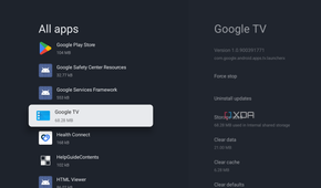 Google TV app