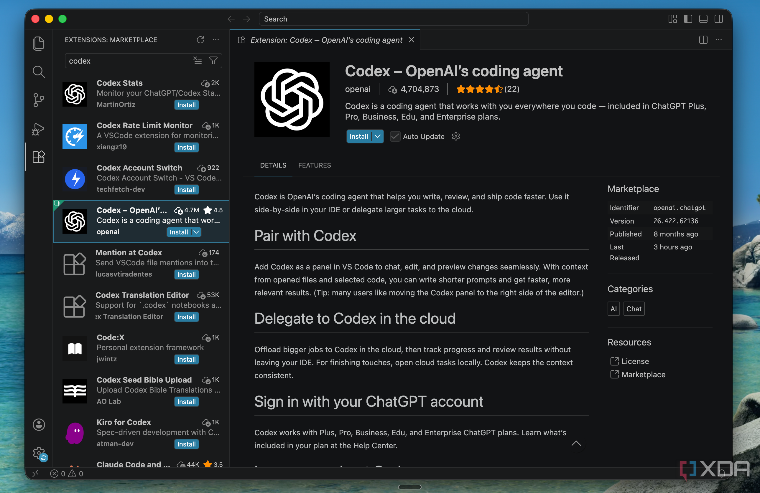 I switched from VS Code's marketplace to Open VSX, and Microsoft's is ...