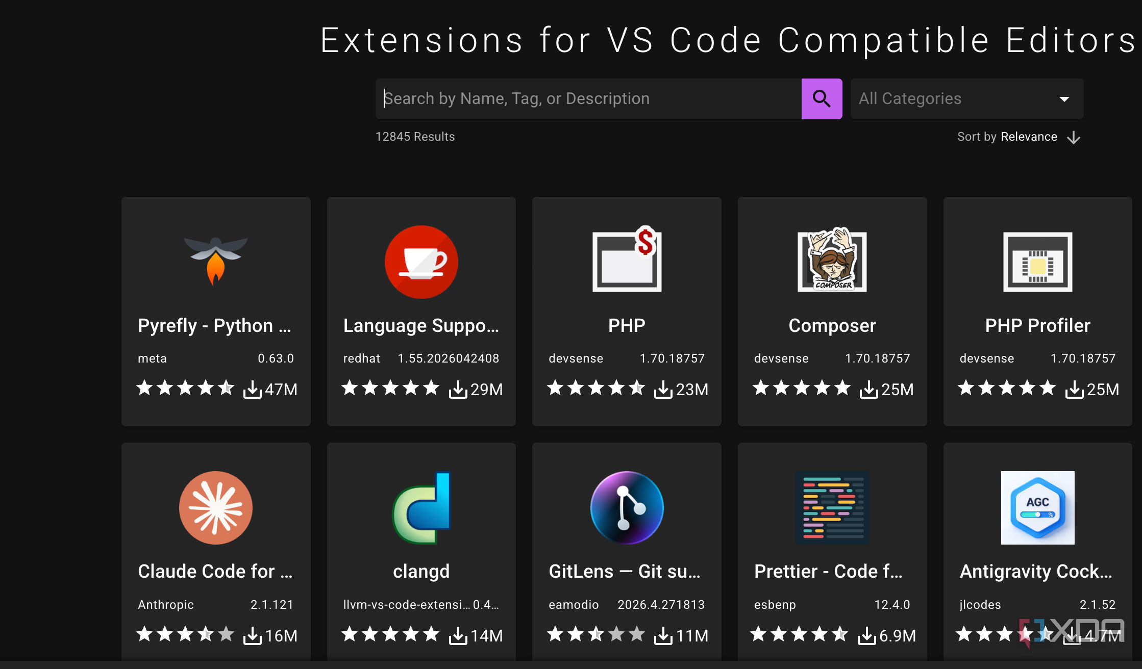 I switched from VS Code's marketplace to Open VSX, and Microsoft's