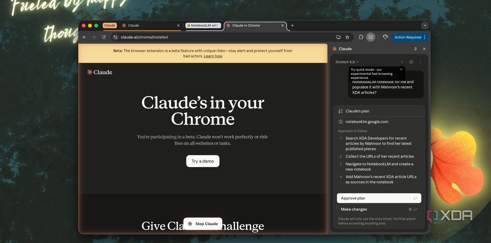 Claude in Chrome is the only AI browser extension actually worth keeping