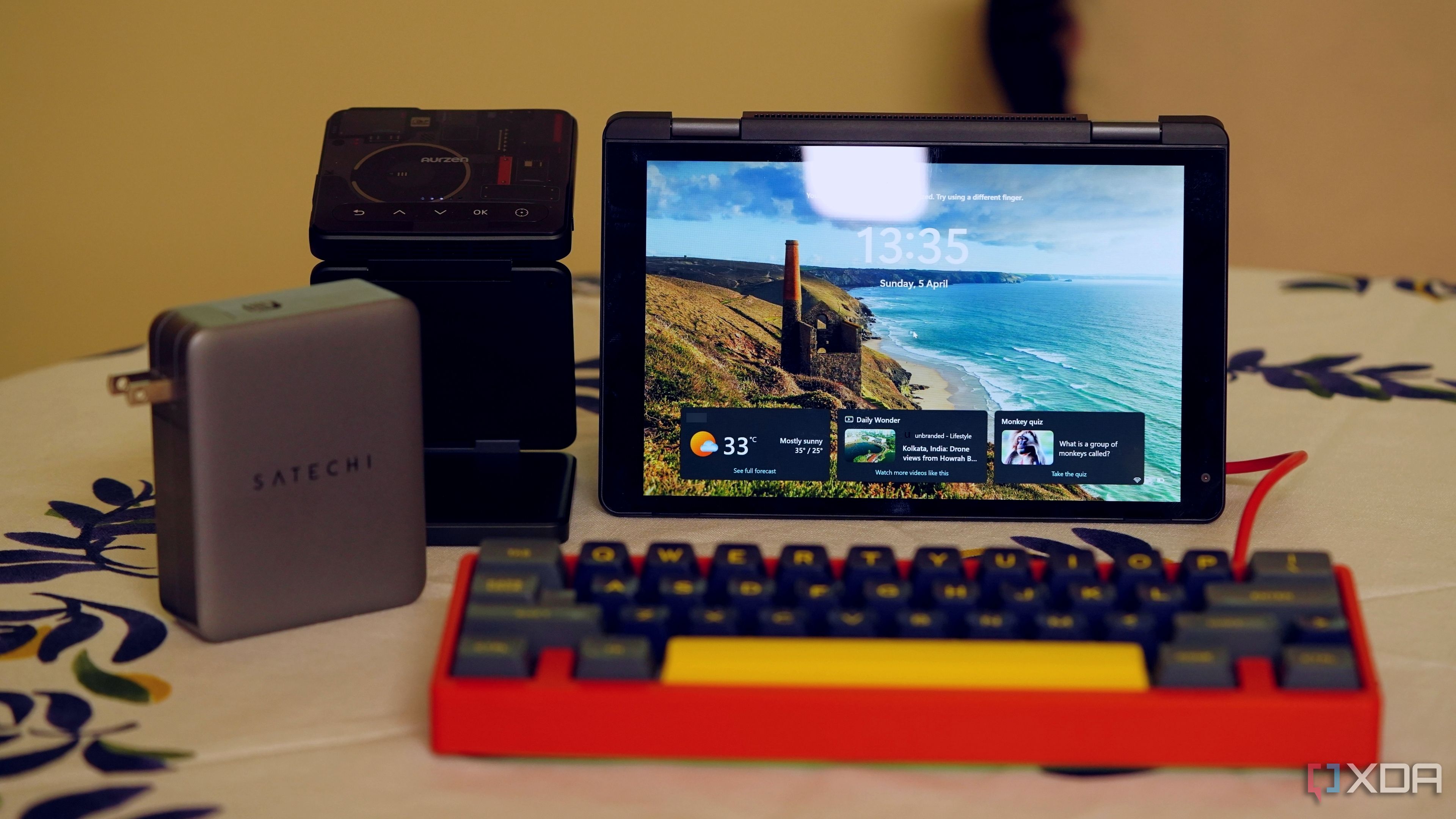 My dual-display travel setup fits in an envelope and it's not a MacBook