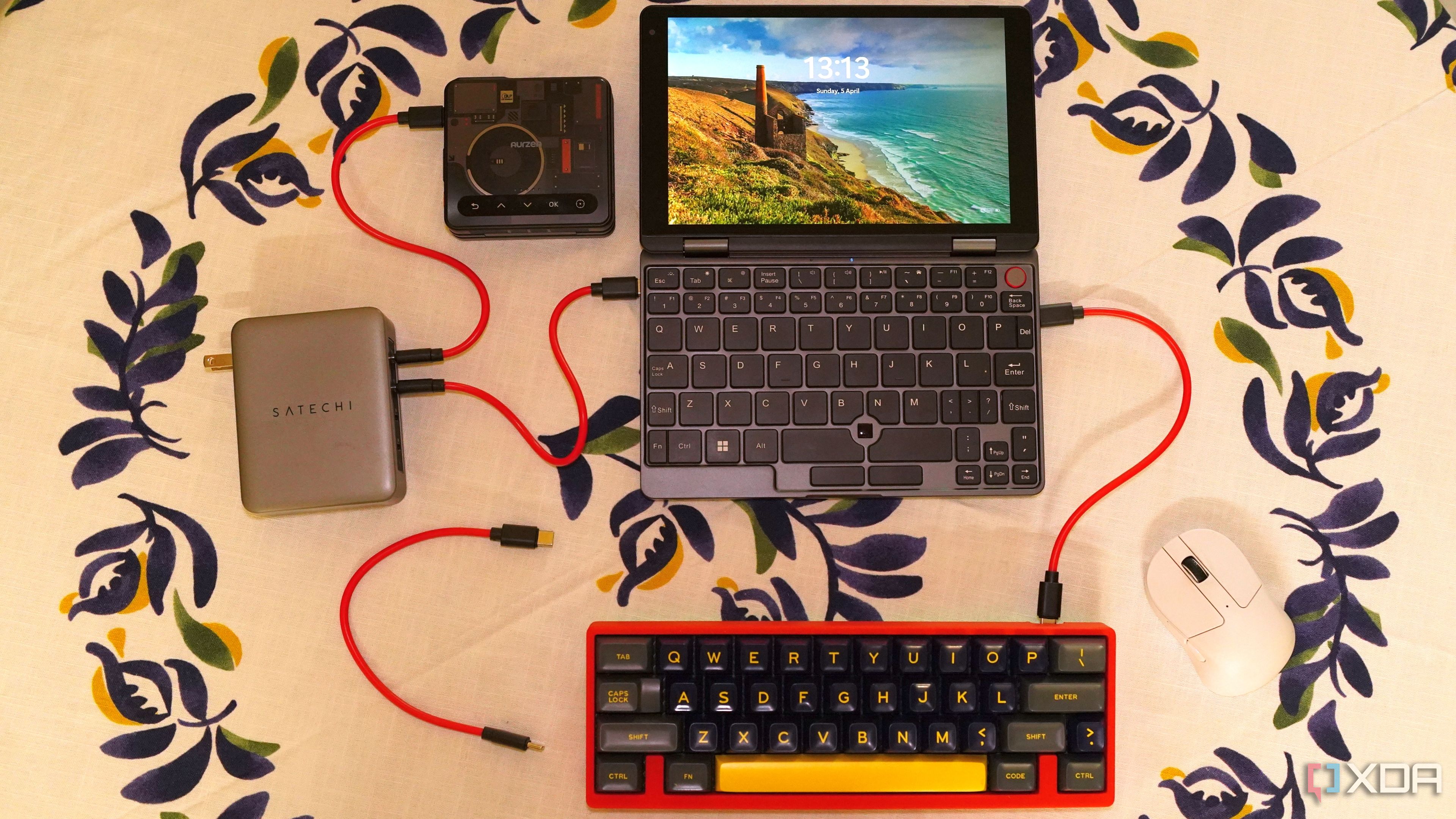 My dual-display travel setup fits in an envelope and it's not a MacBook