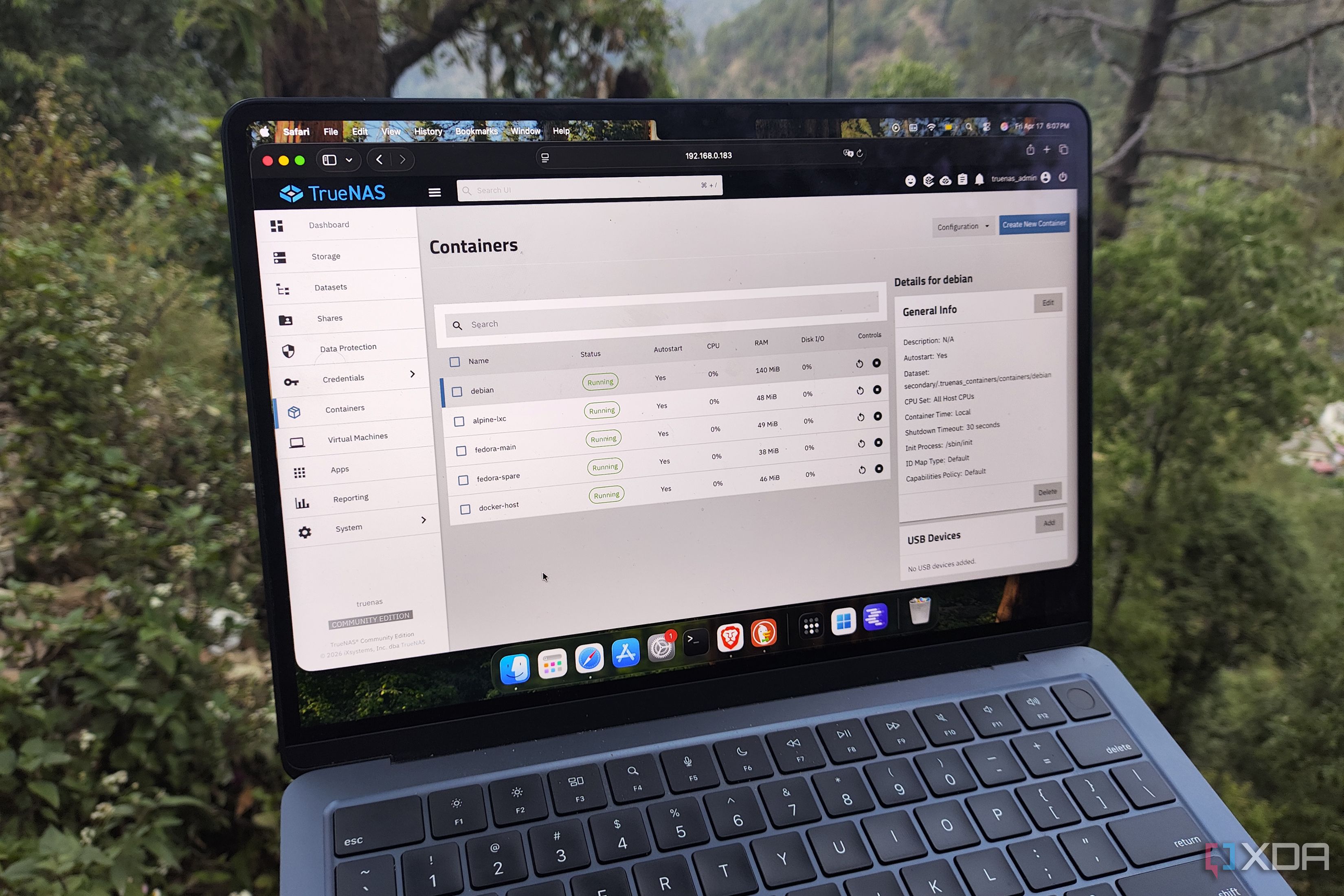 Running LXC on TrueNAS 26