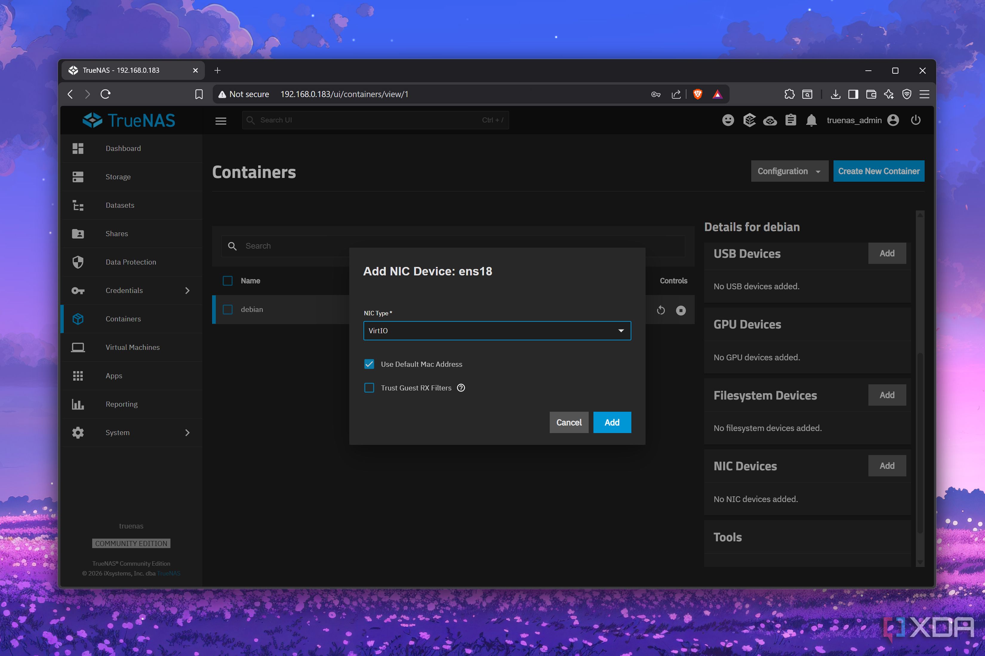 The best NAS distro dropped a public beta for its new update, and it ...