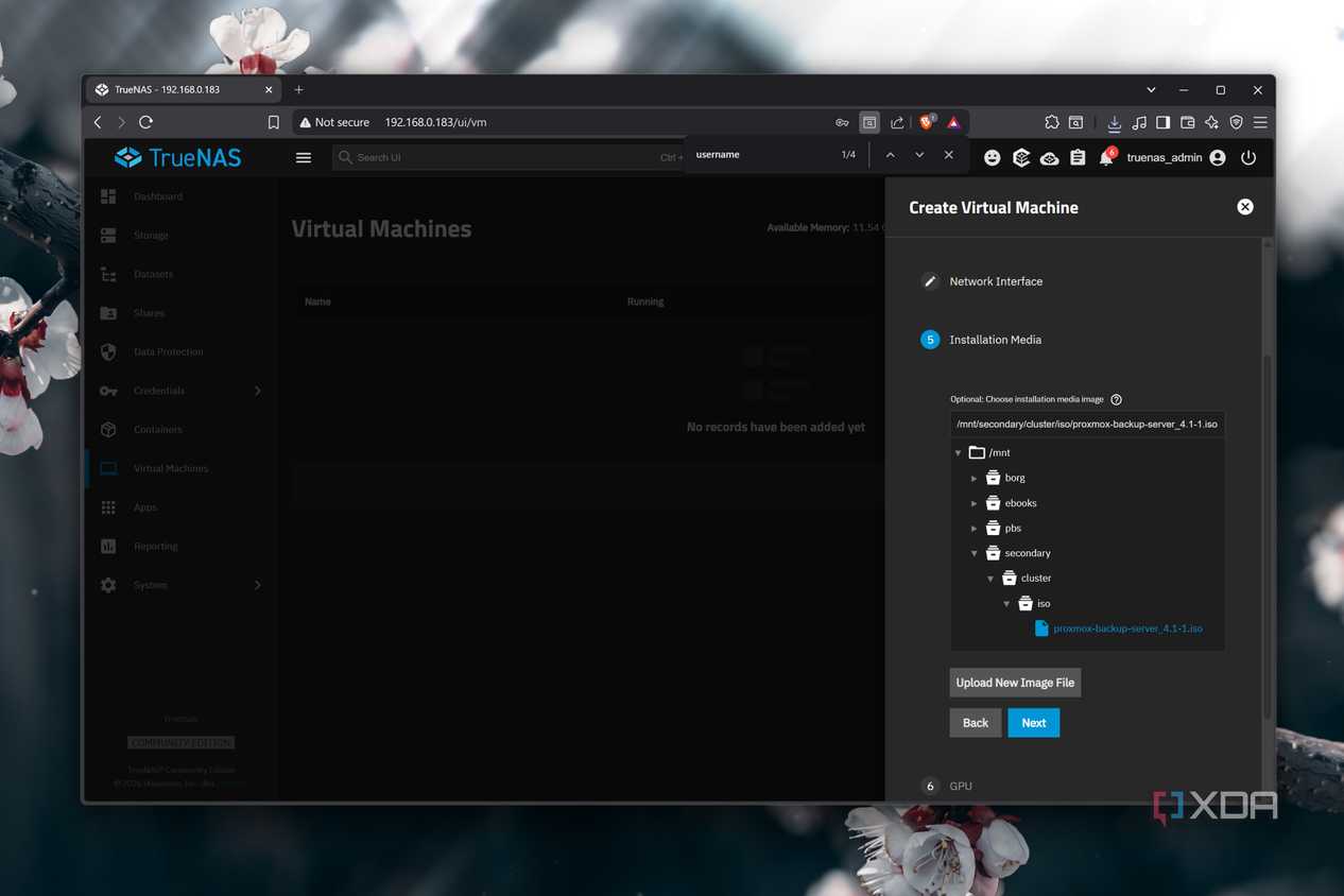 Миграция Proxmox Backup Server на TrueNAS: решение проблемы нехватки дискового пространства — иллюстрация 7 к материалу Миграция Proxmox Backup Server на TrueNAS: решение проблемы нехватки дискового пространства — иллюстрация 7 к материалу