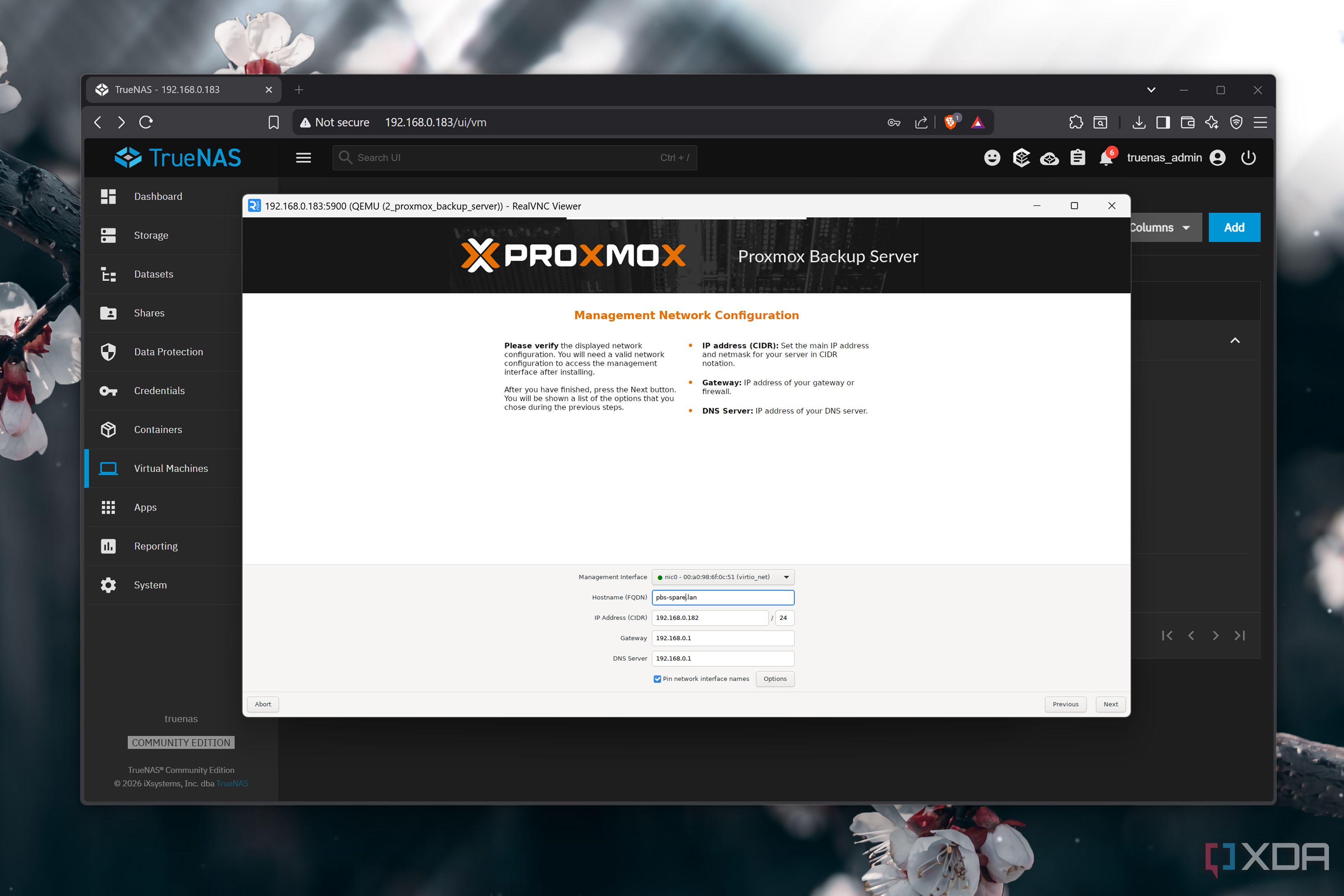 Миграция Proxmox Backup Server на TrueNAS: решение проблемы нехватки дискового пространства — иллюстрация 11 к материалу