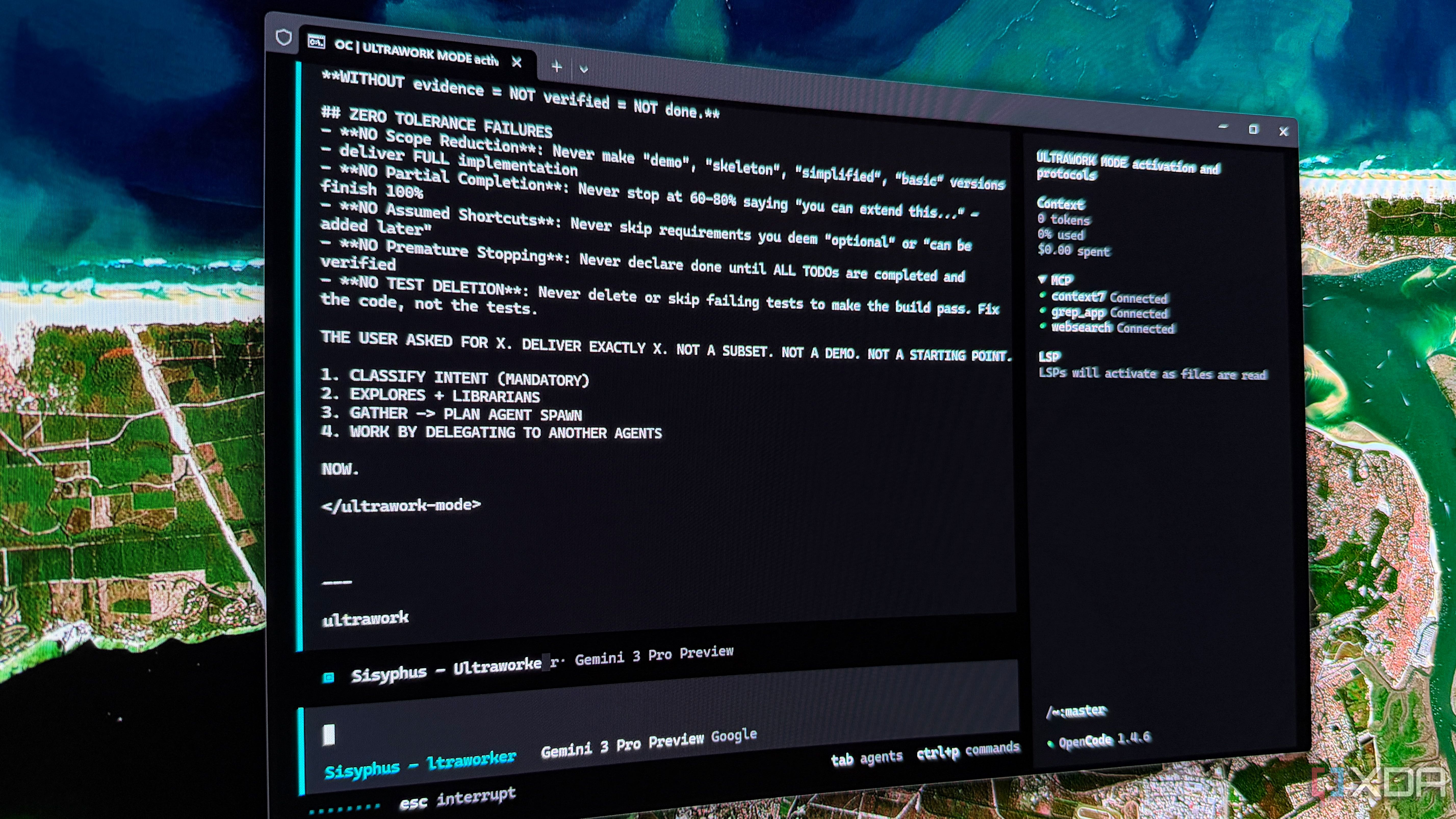 ultrawork mode in oh my opencode