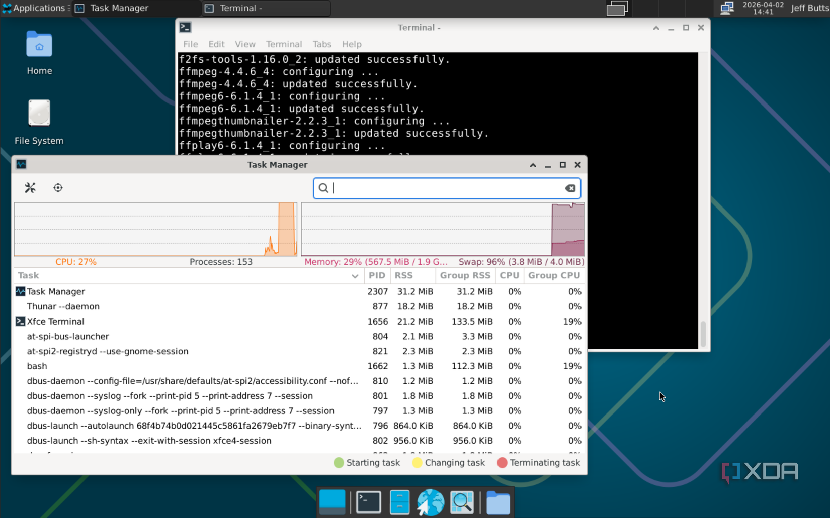 Void Linux screenshot_3