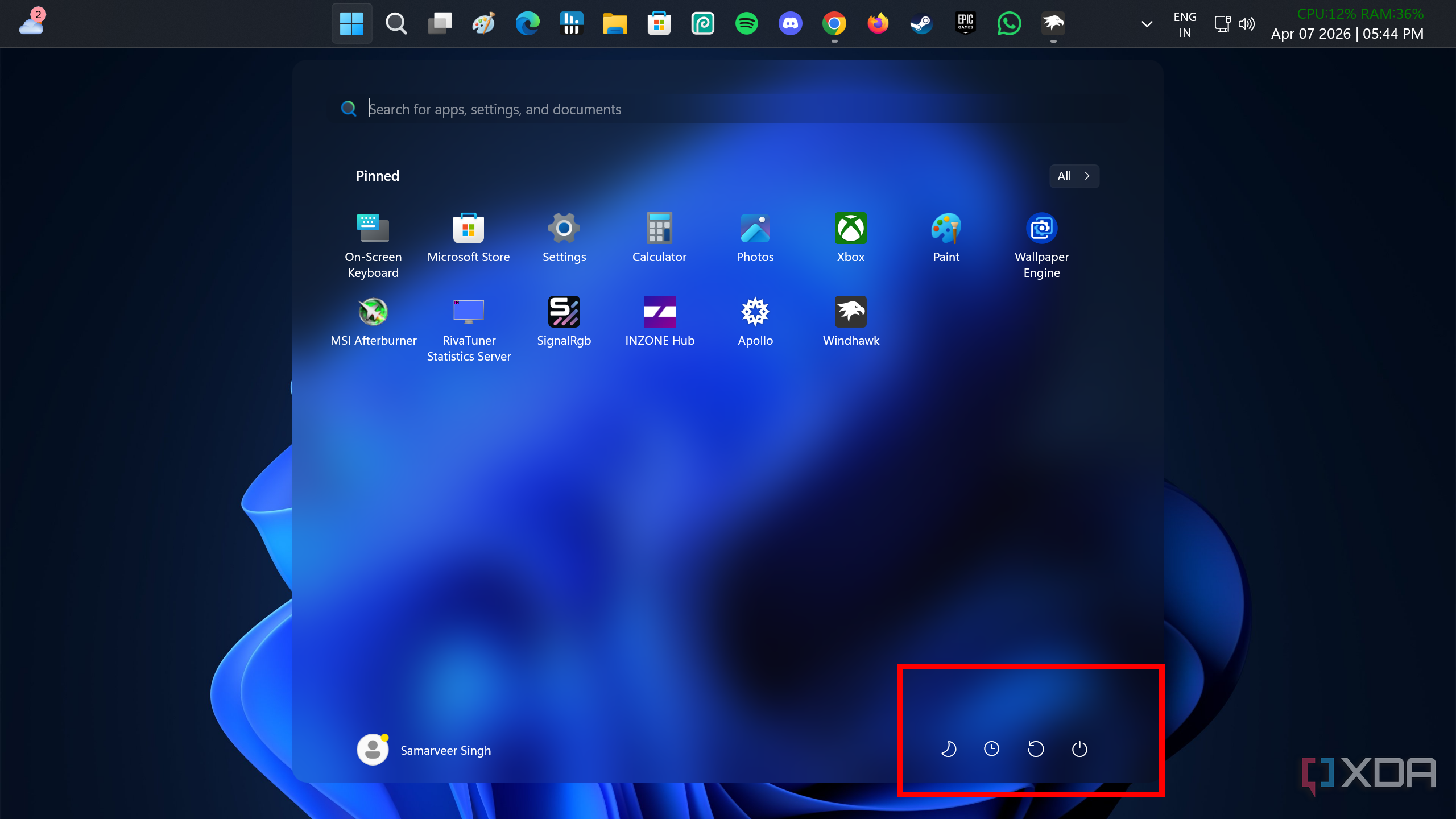 My Windows 11 PC now has the iconic Windows XP taskbar, and it's ...