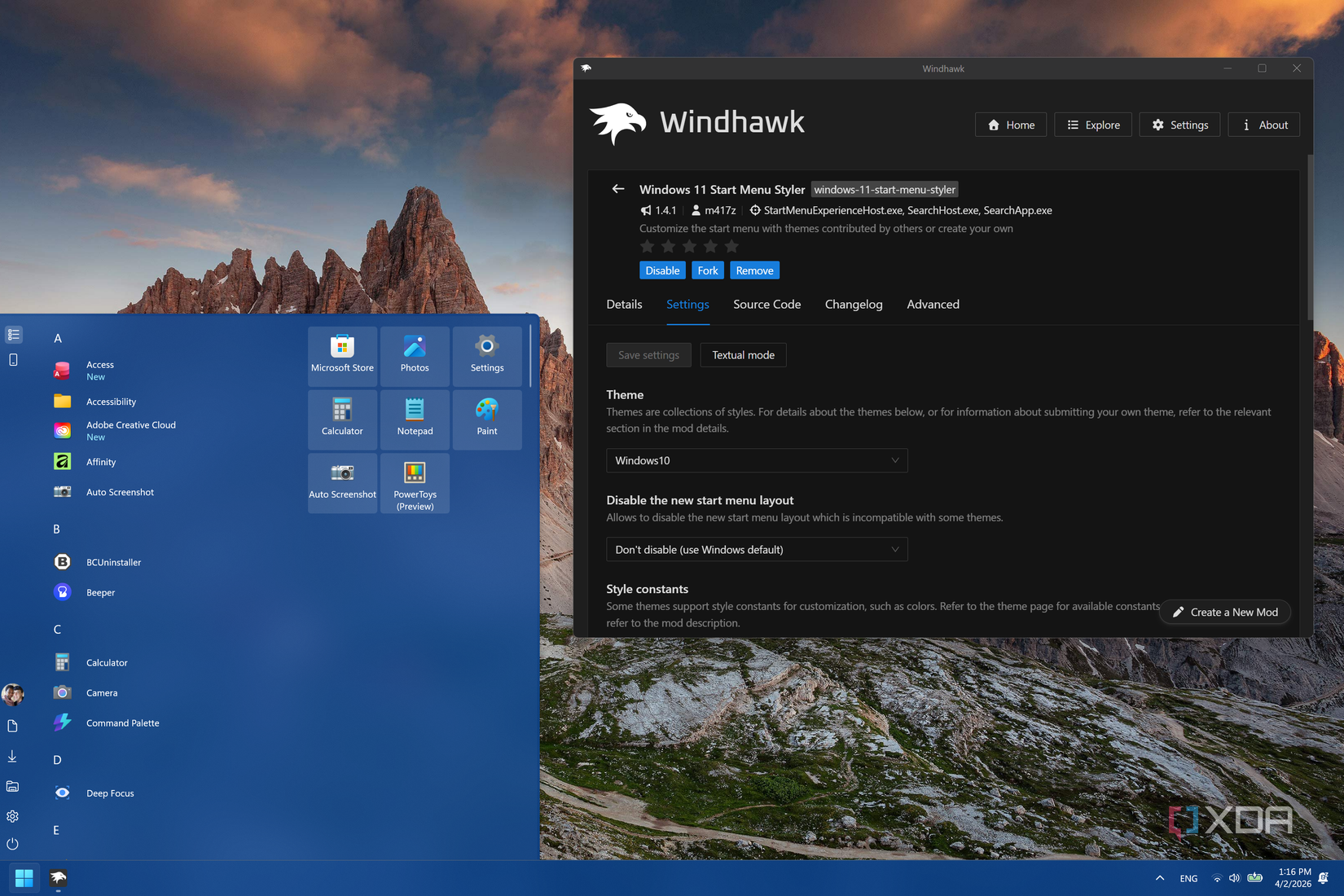 6 Windhawk mods I use to make Windows 11 look like Windows 10