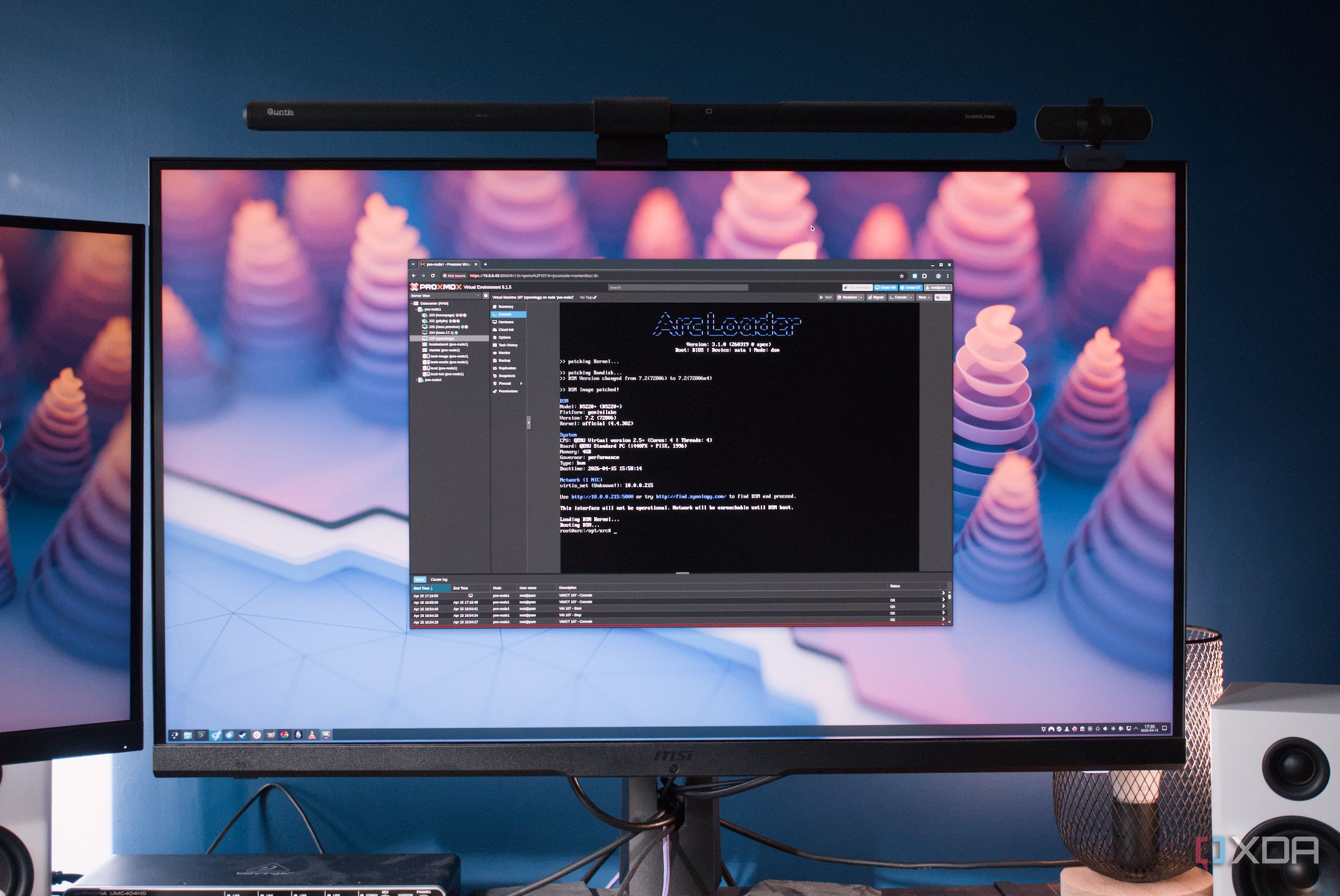 xpenology-arc-running-proxmox-wide