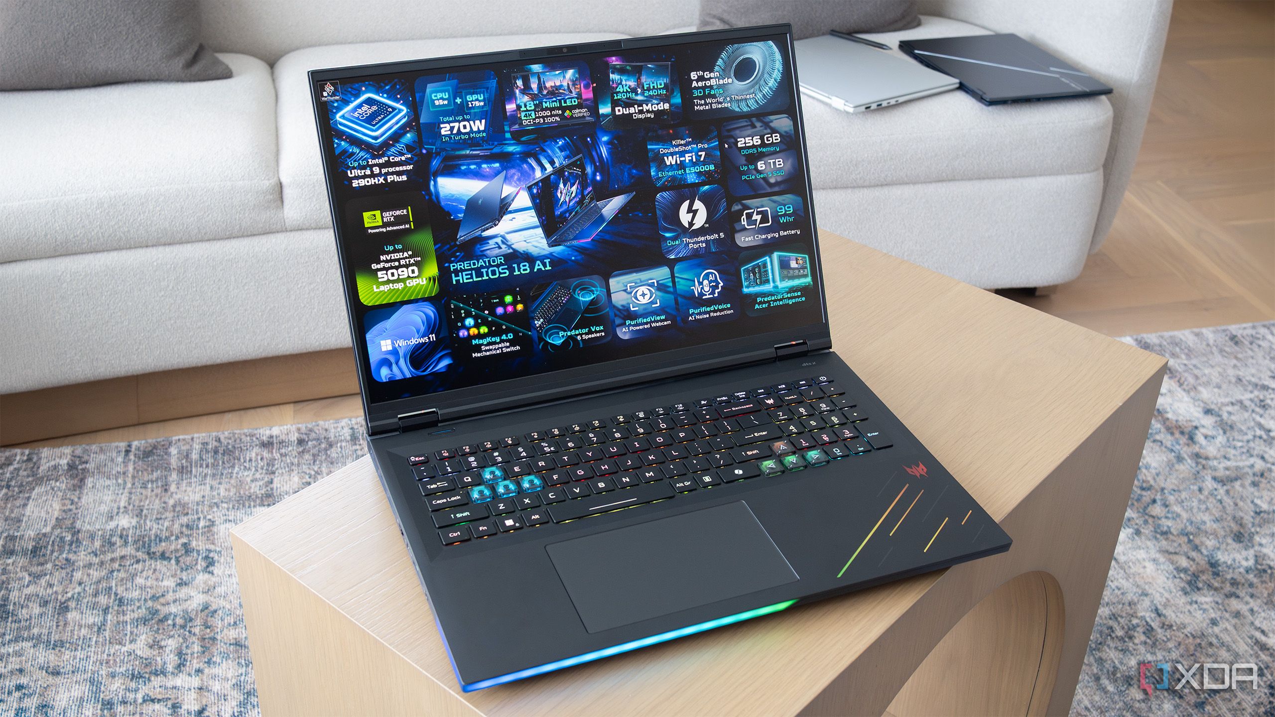 Acer’s massive 18-Inch Predator Helios AI laptop wants to replace your gaming desktop