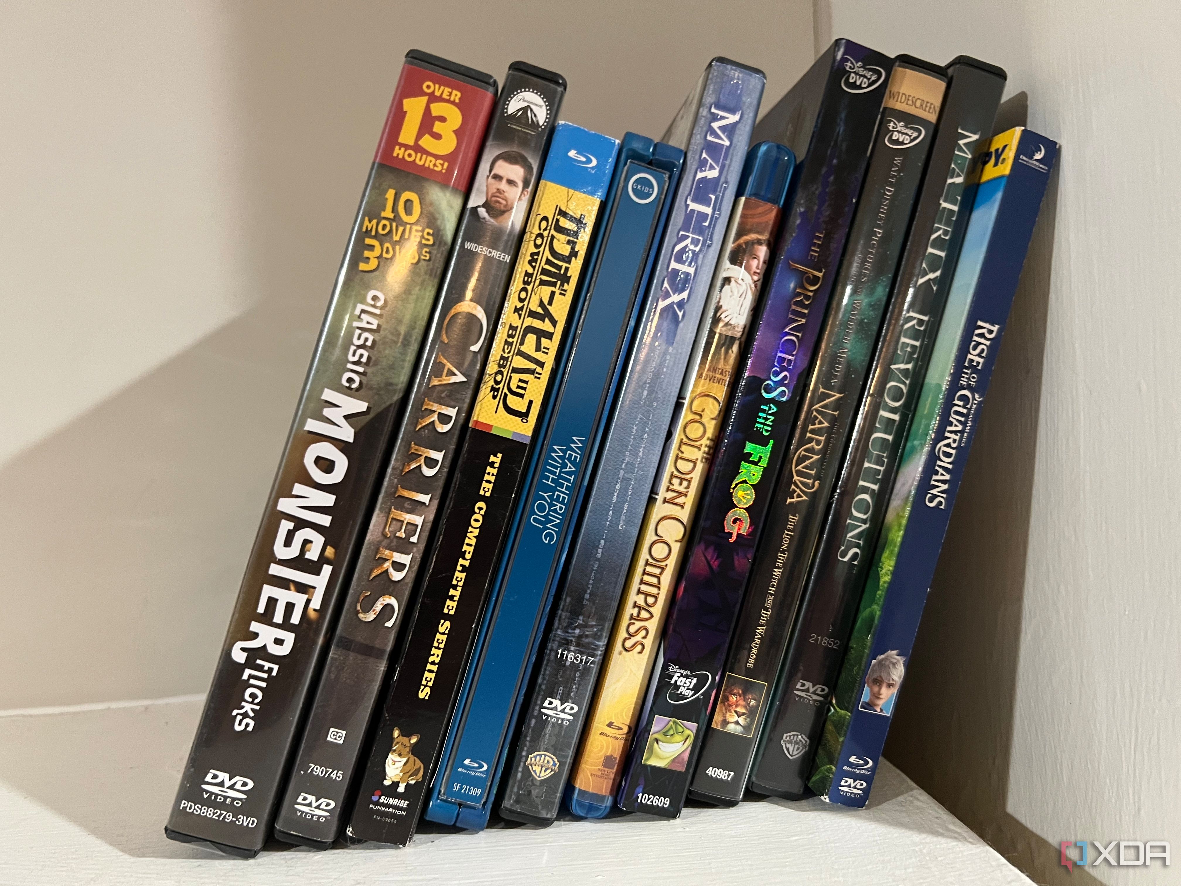 After adding my entire Blu-ray library to Jellyfin, physical discs