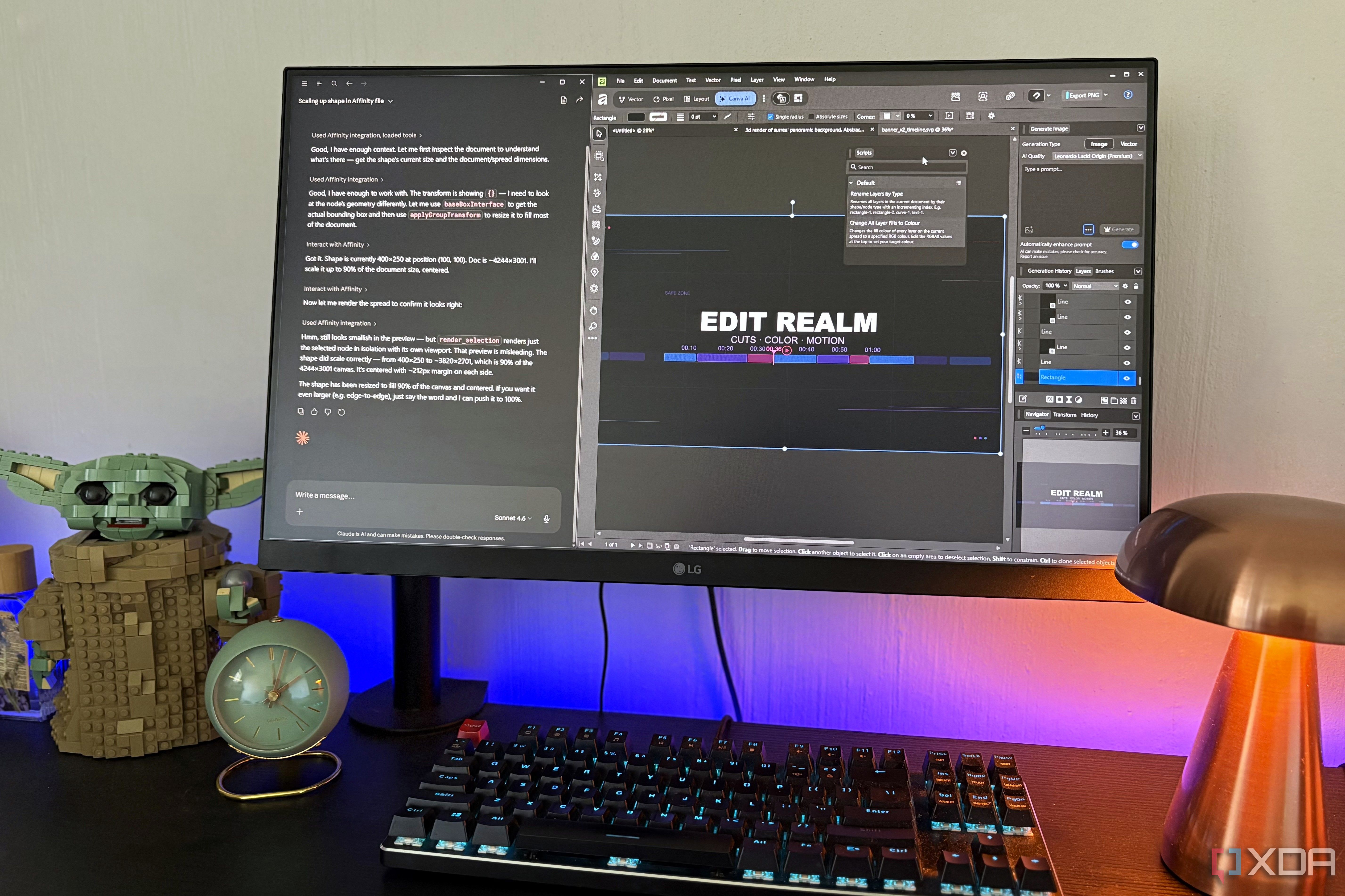Revolutionizing Design Workflows: Batch Editing with Claude and Affinity