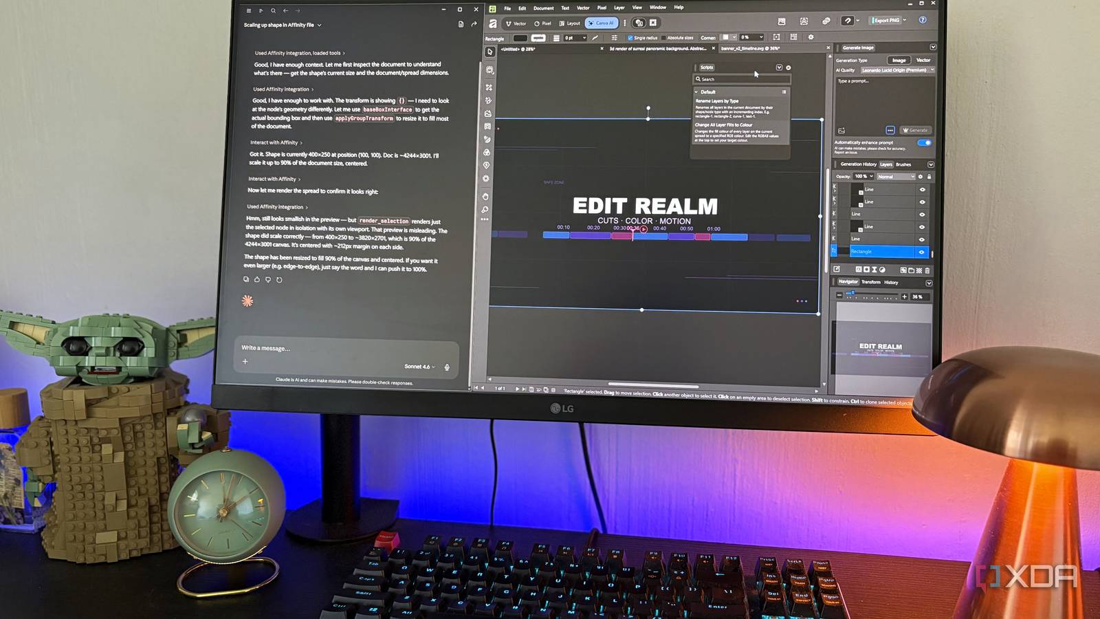 Revolutionizing Design Workflows: Batch Editing with Claude and Affinity