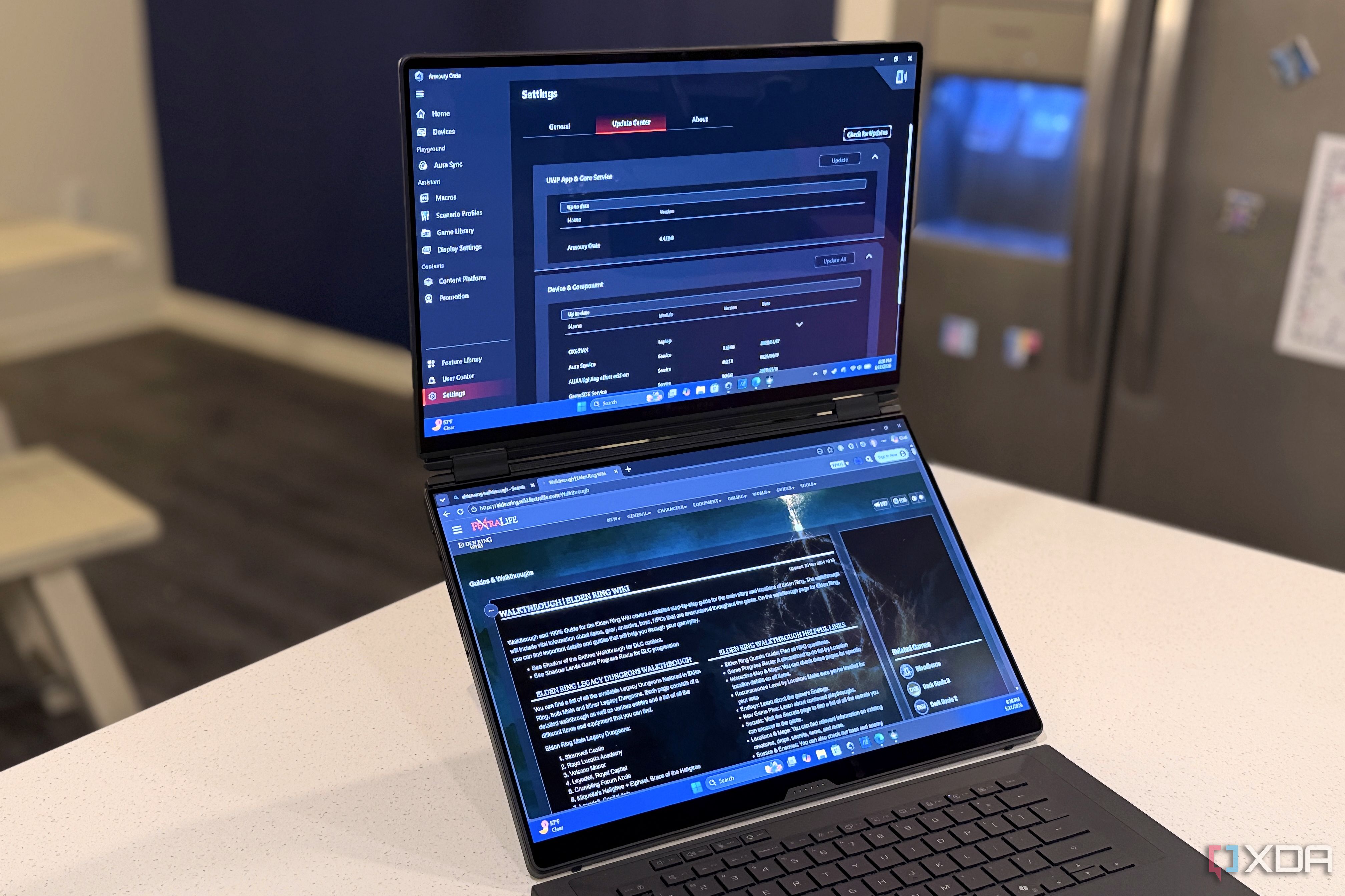 Dual screens on a gaming laptop sounds absurd until you try it for a week