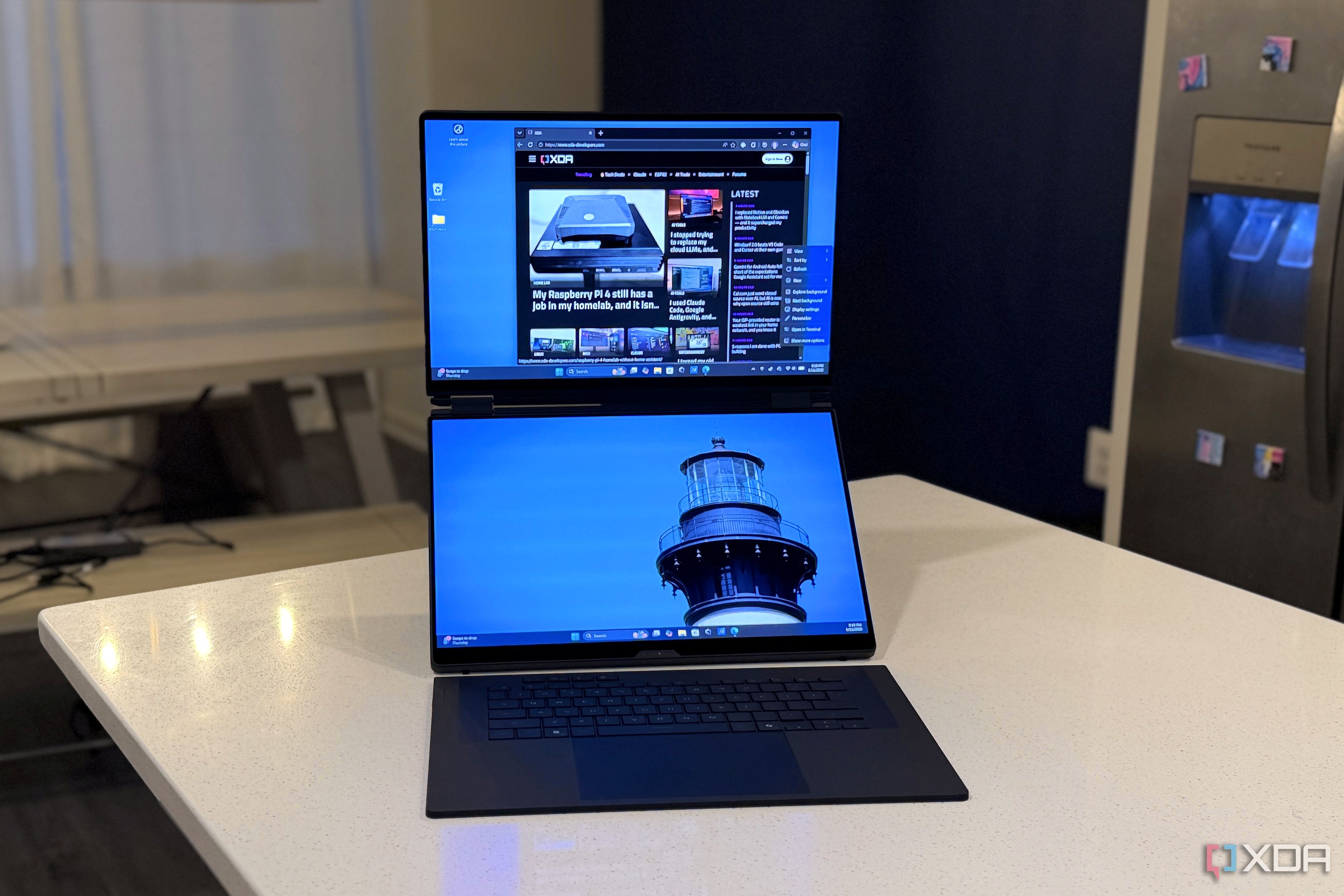 Dual screens on a gaming laptop sounds absurd until you try it for a week