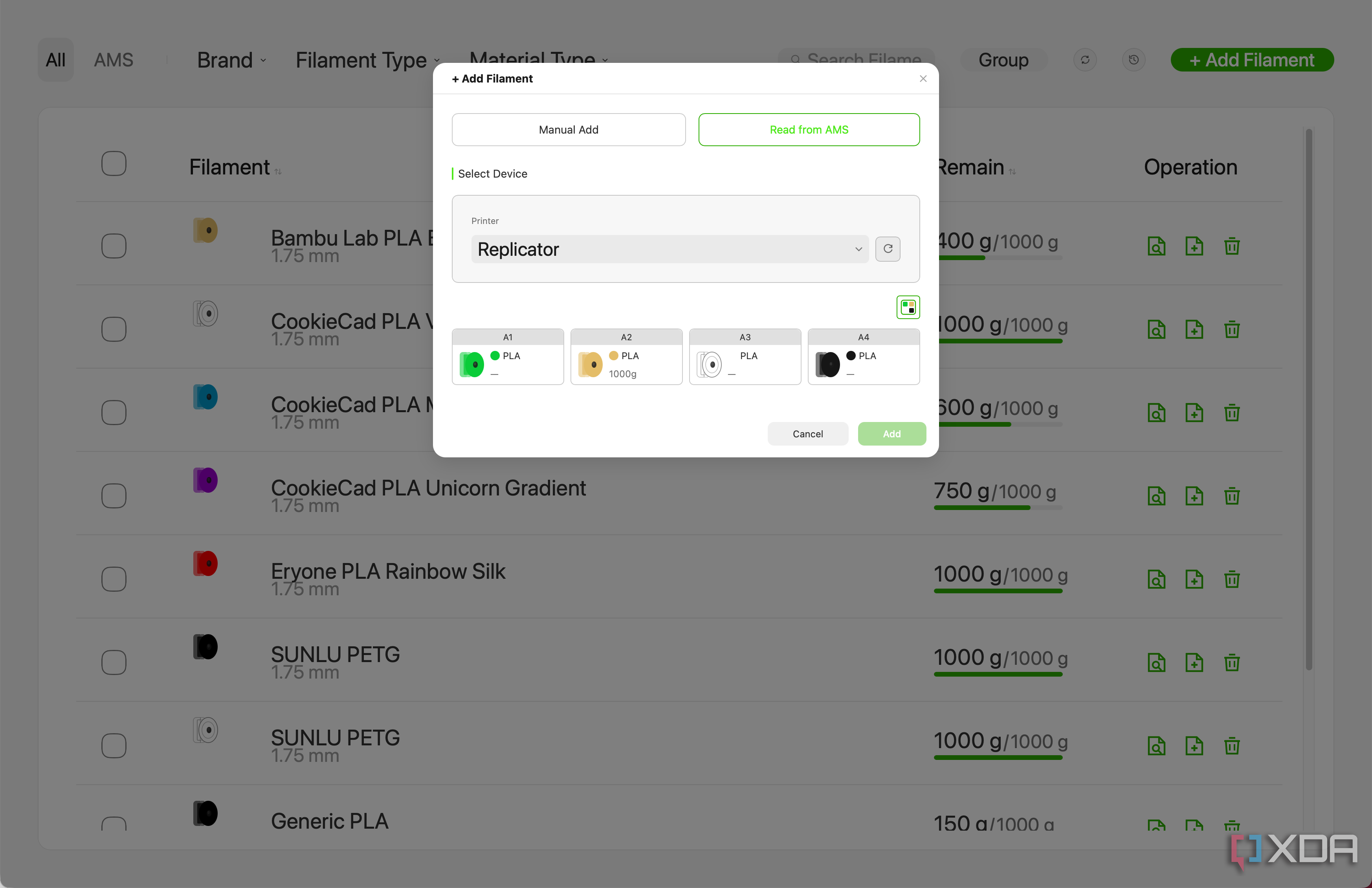 Filament Manager is the boring AMS upgrade that actually matters