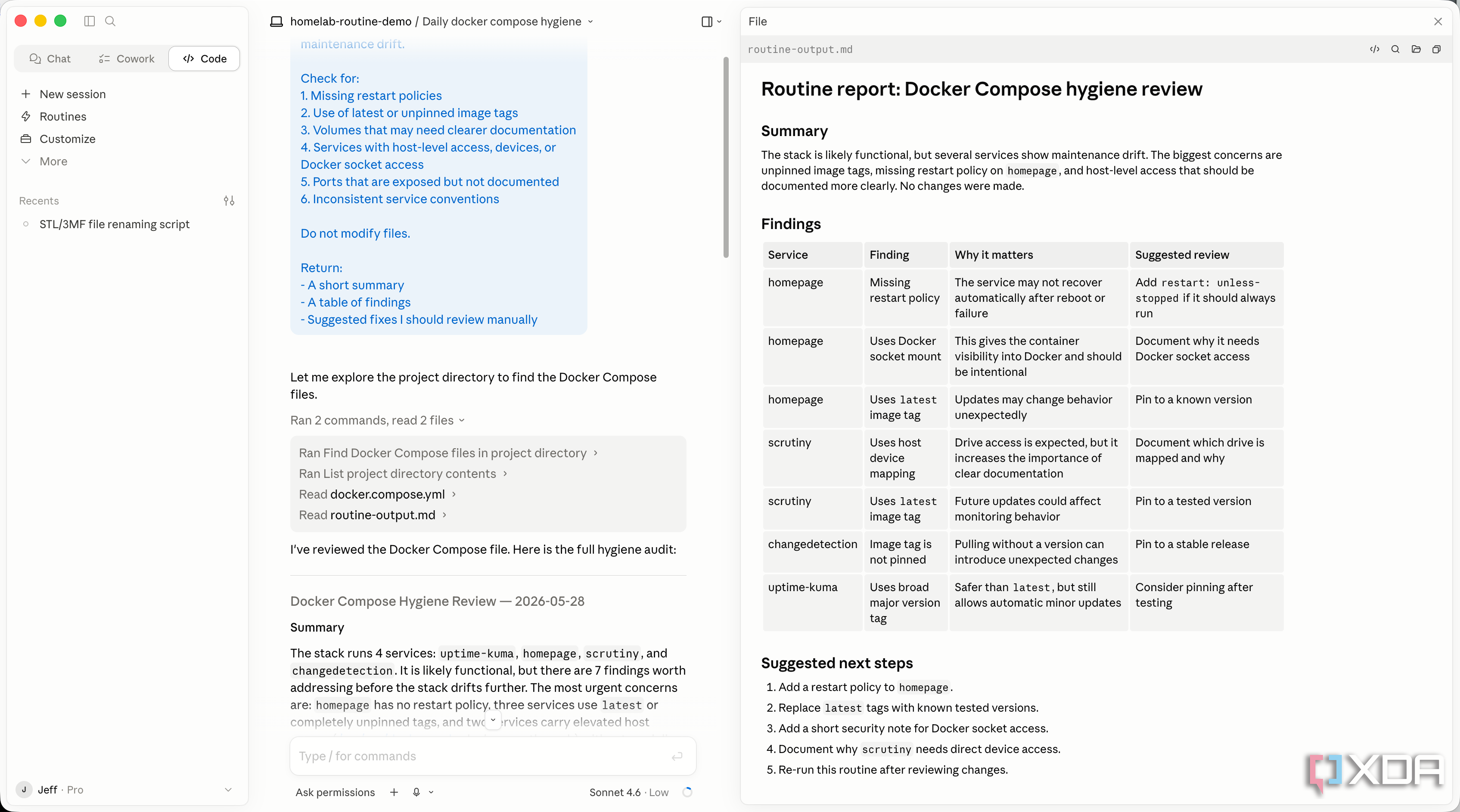 Claude Code Docker Compose Hygiene Routine_1