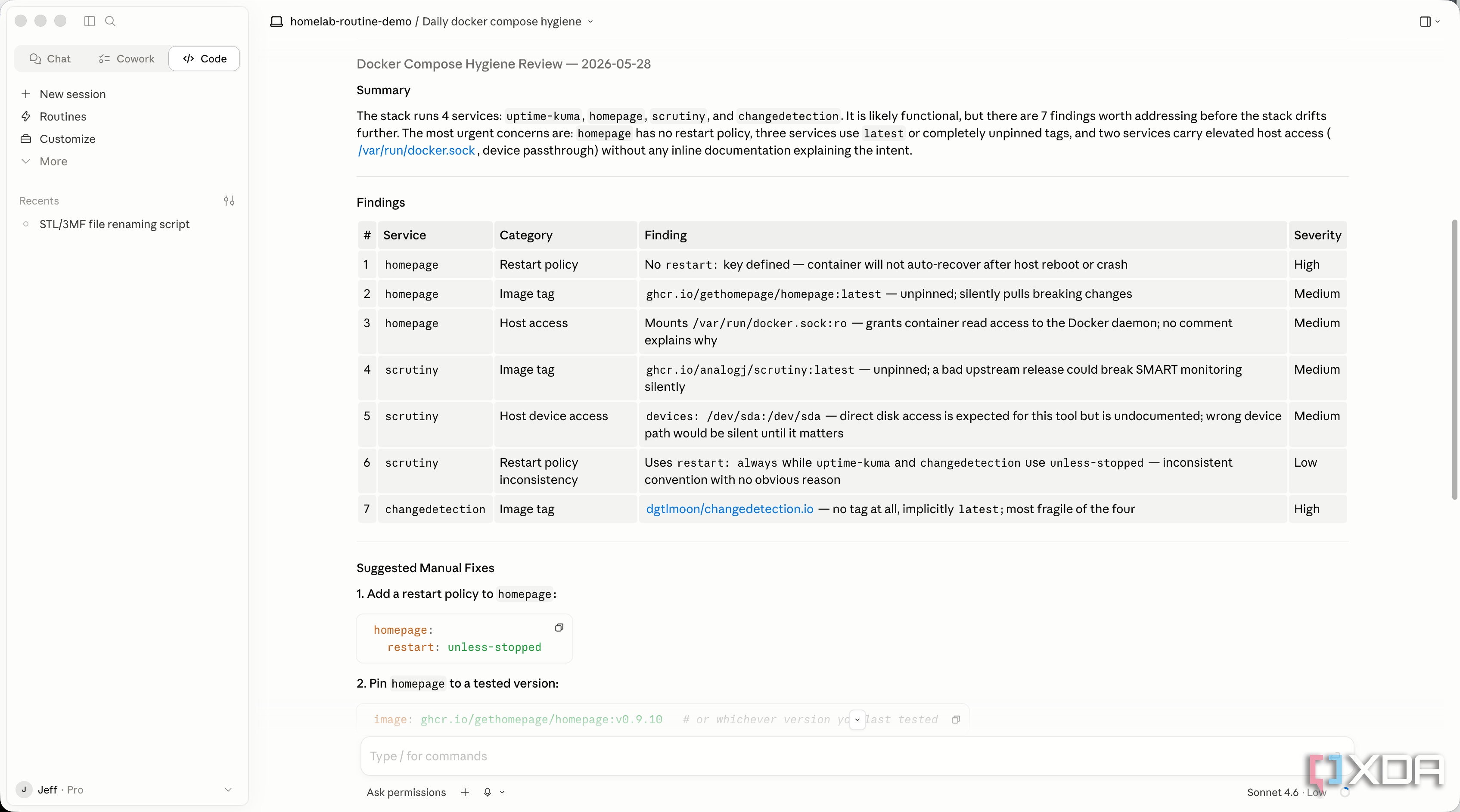 Claude Code Docker Compose Hygiene Routine_2