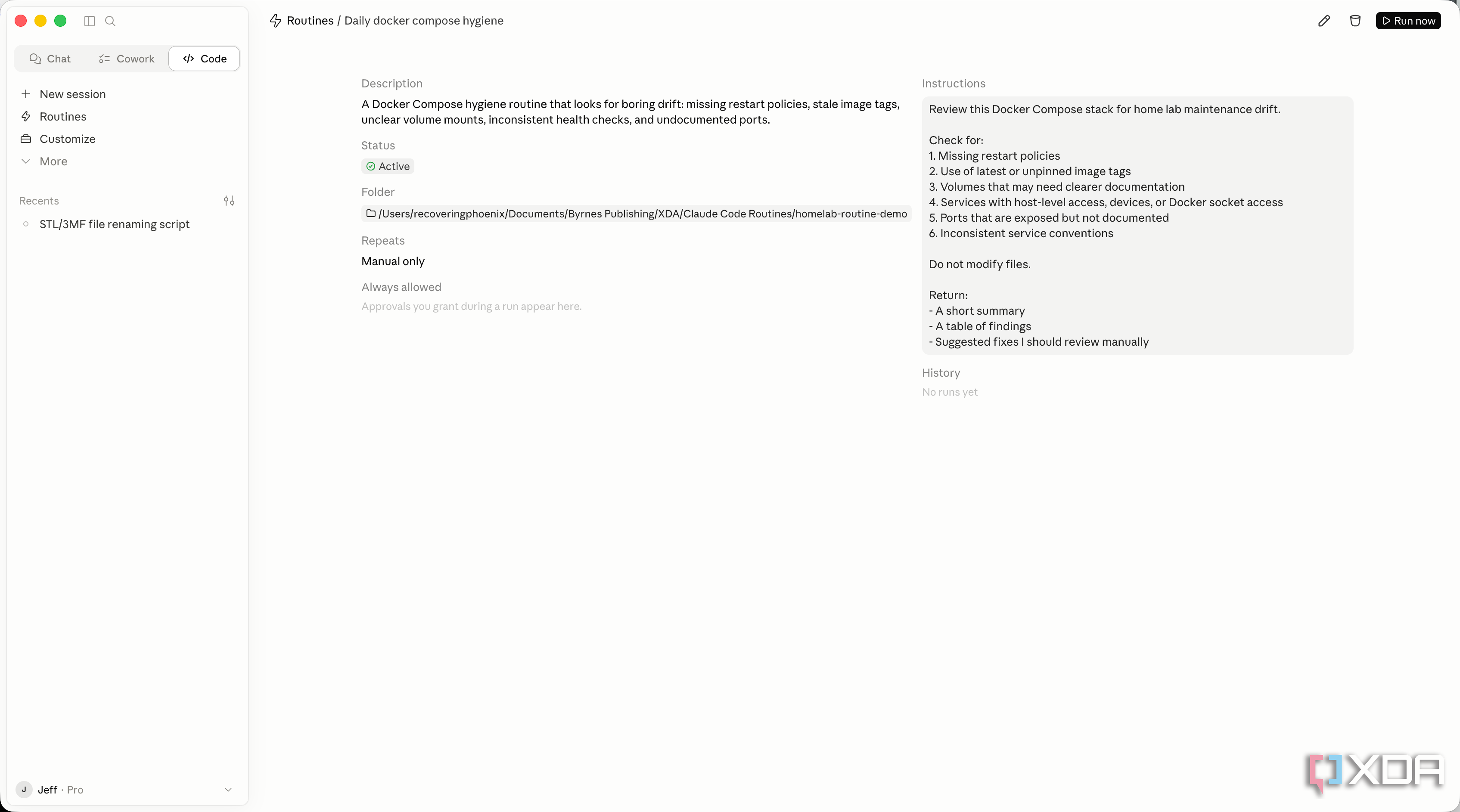 Claude Code Docker Compose Hygiene Routine_3
