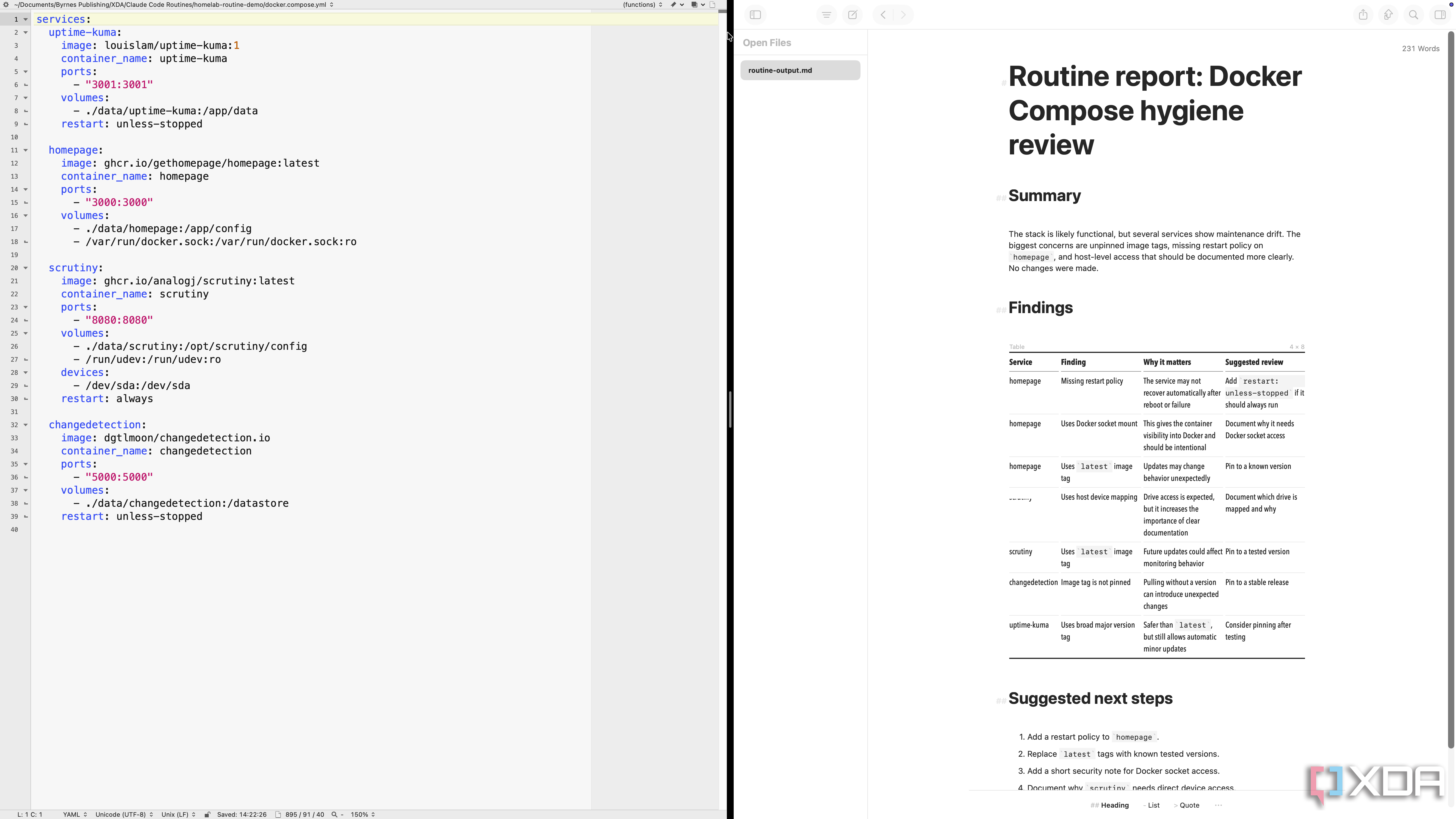 Claude Code turned my Docker Compose chaos into a home lab I could ...