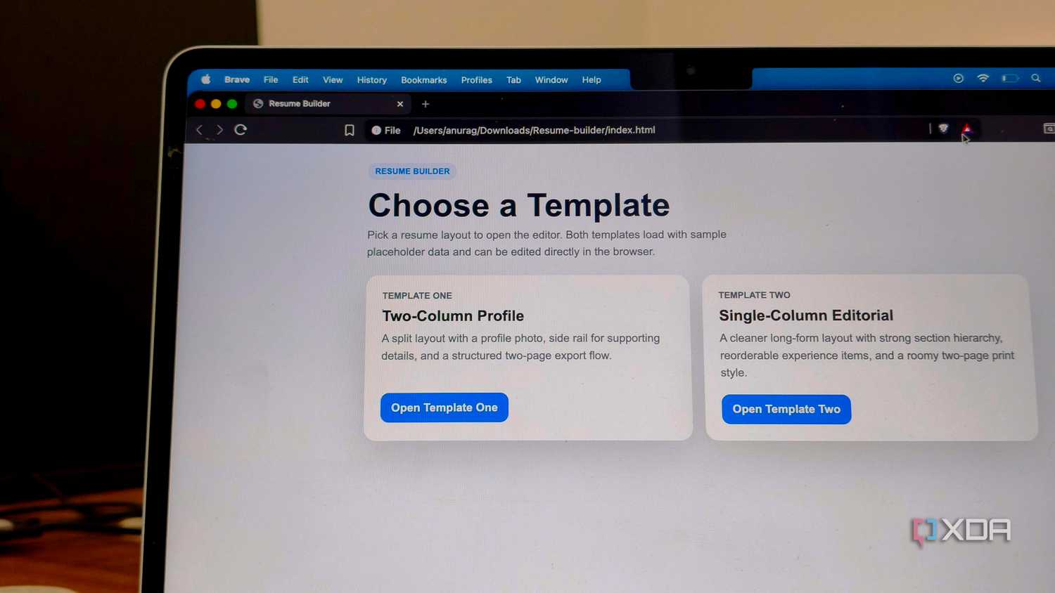 Claude coded website