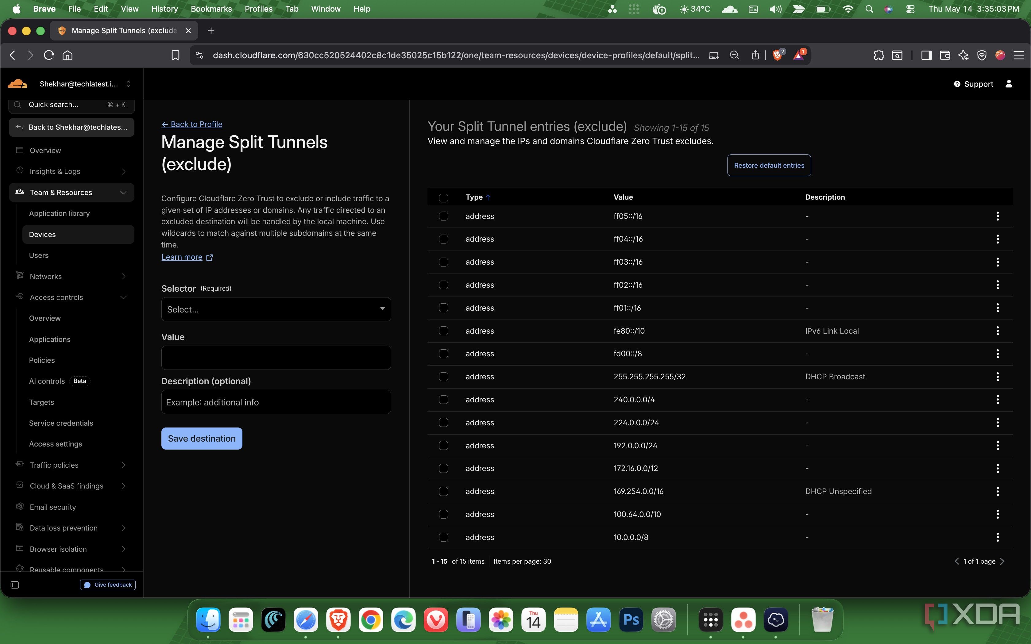 Cloudflare Mesh gave me everything Tailscale did, minus another company ...