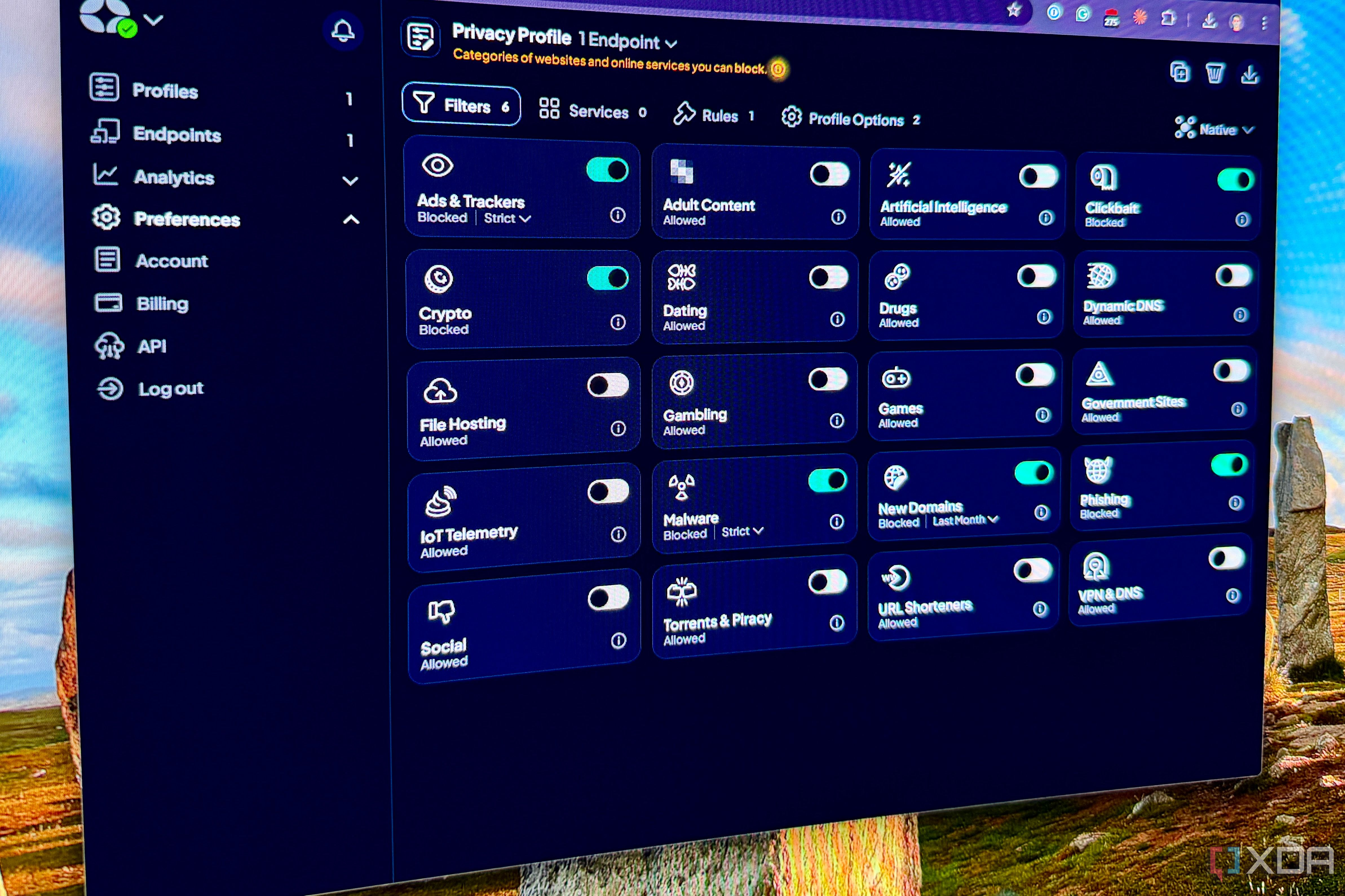 I ditched Quad9's filtering for Control D, and the visibility