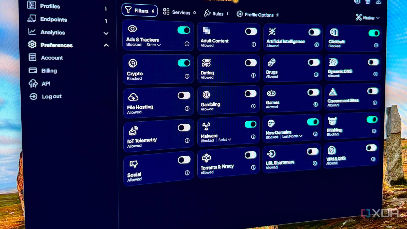 I ditched Quad9's filtering for Control D, and the visibility ...