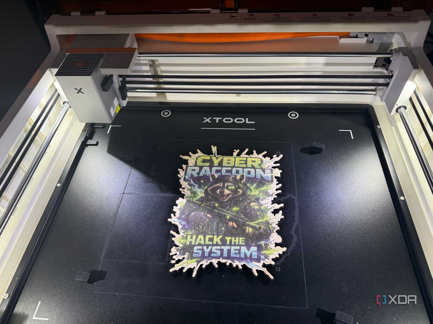 xTool's M2 does color printing, laser cutting, and engraving for