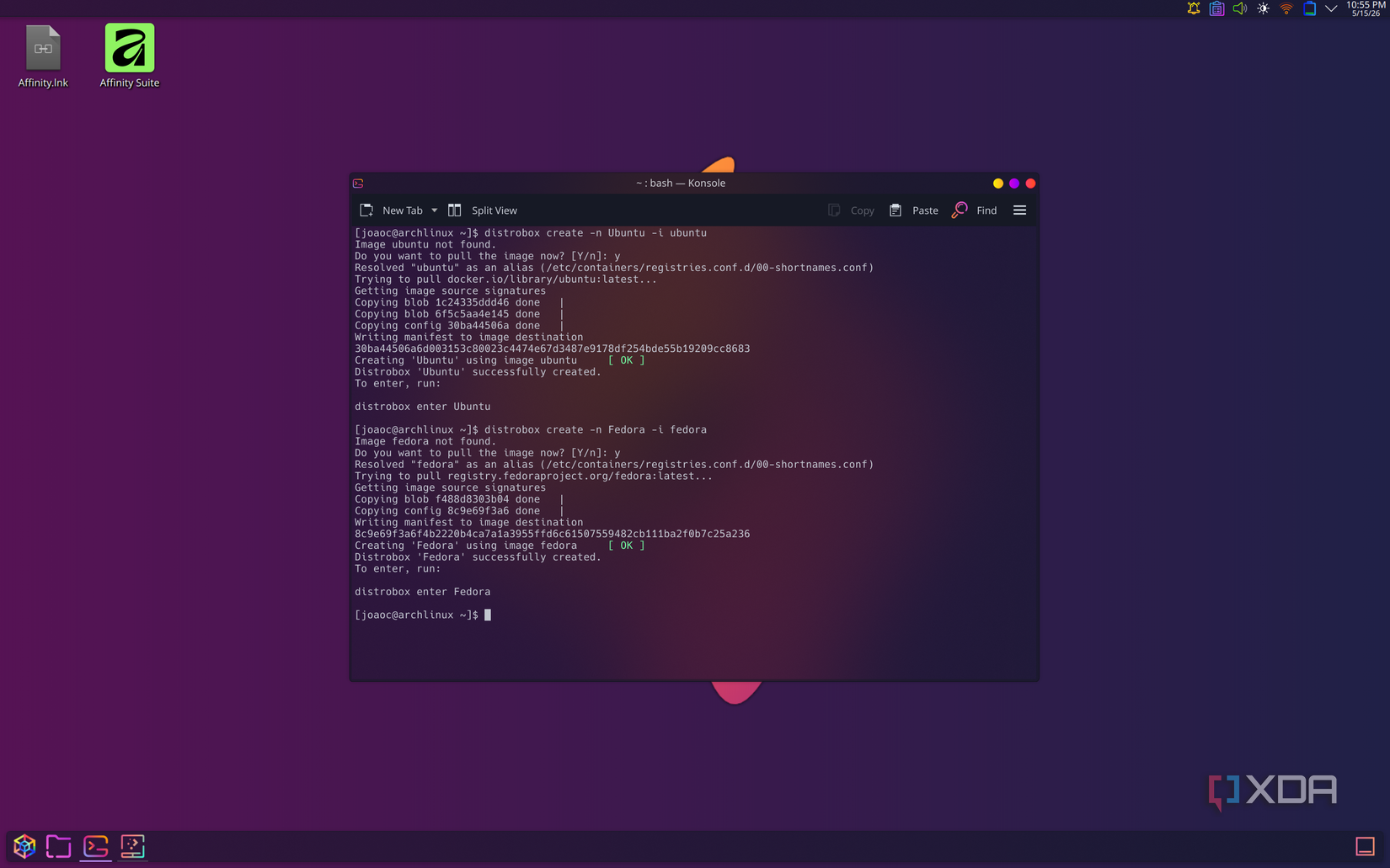 Distrobox is like a package manager for distros that runs on top of ...