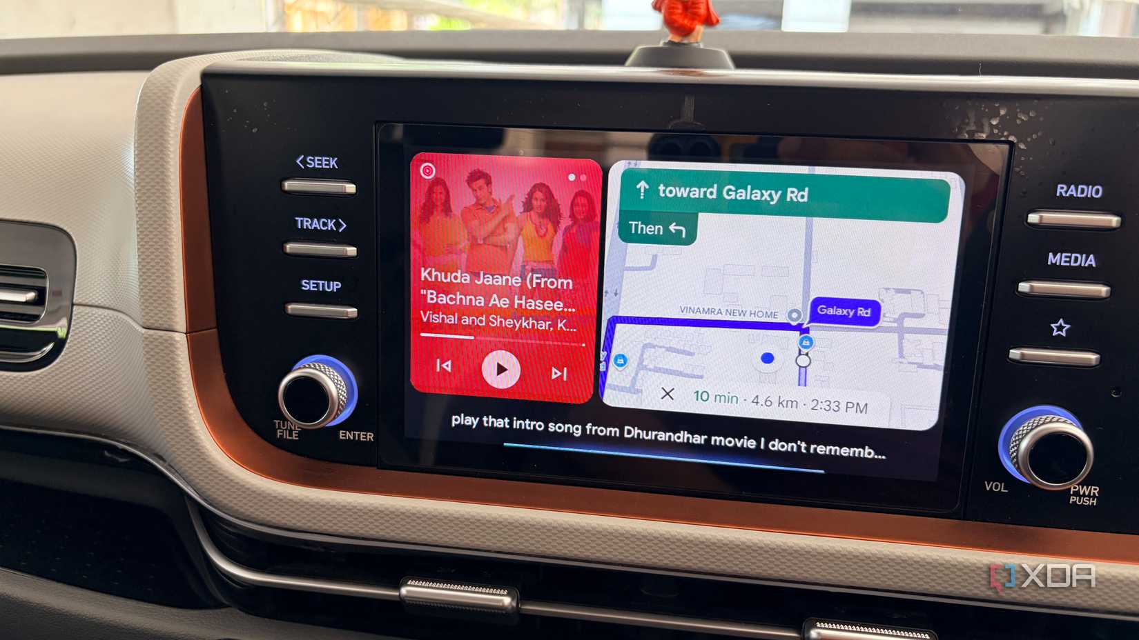 Gemini integration with YouTube Music in Android Auto